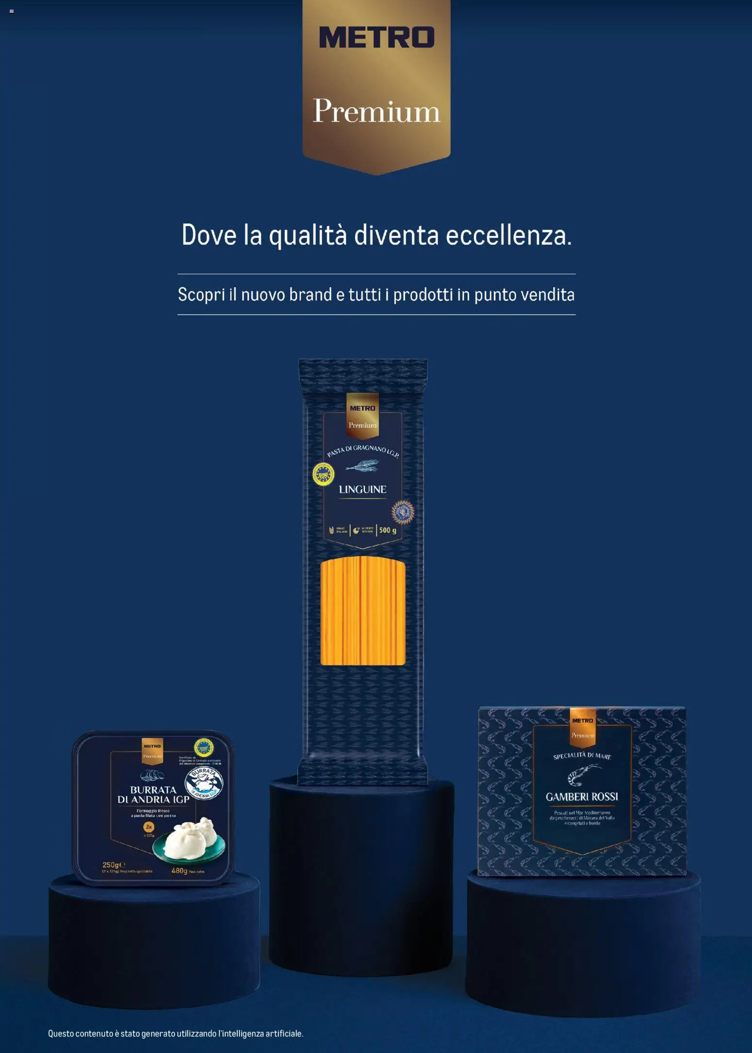 Metro volantino Volantino in Italy