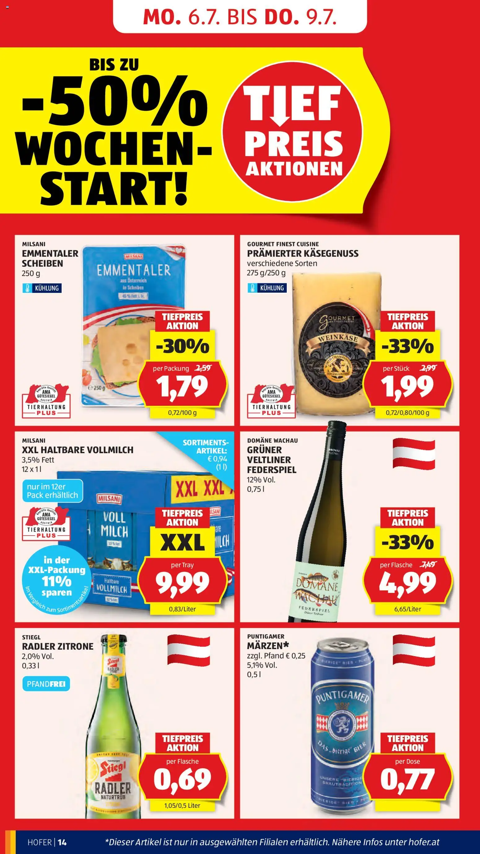 Sparen Sie mit dem | Hofer Flugblatt ab 03.07.2026 ✳️ Angebote | Österreich