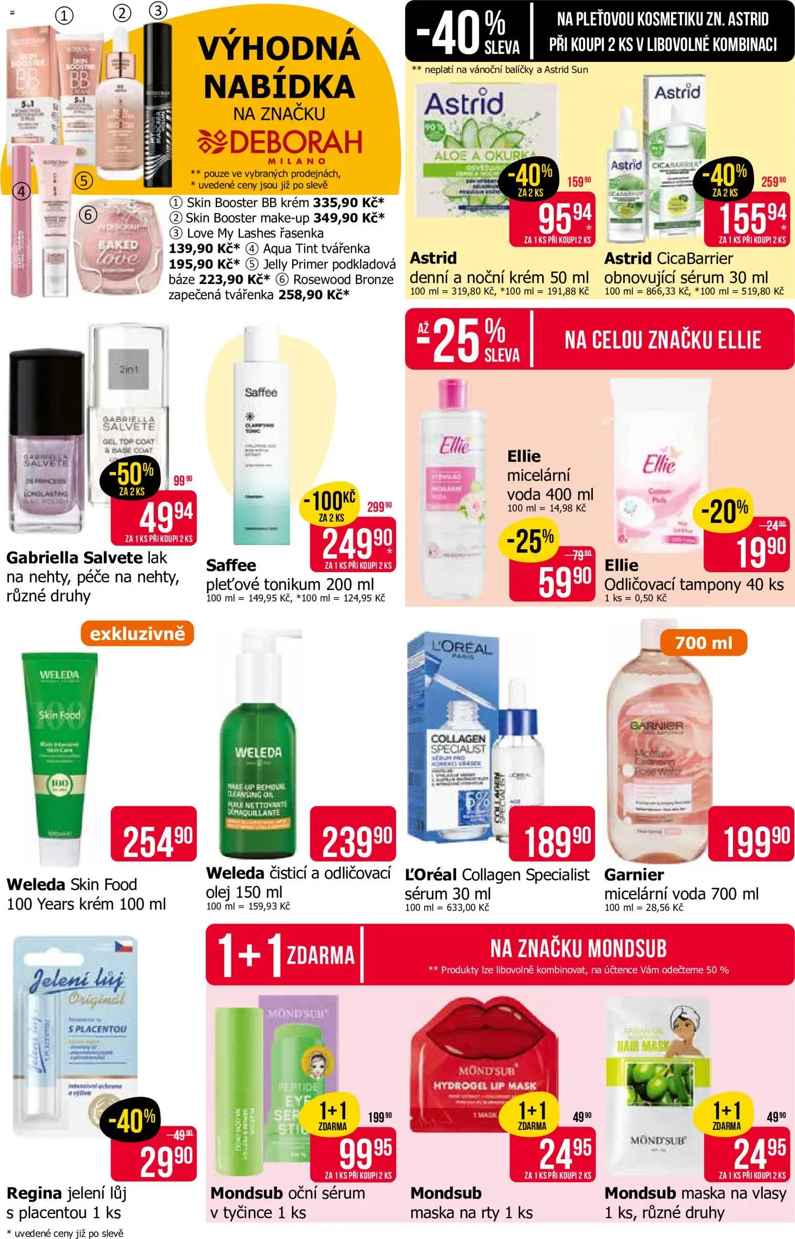 TETA Drogerie leták Leták in Česko