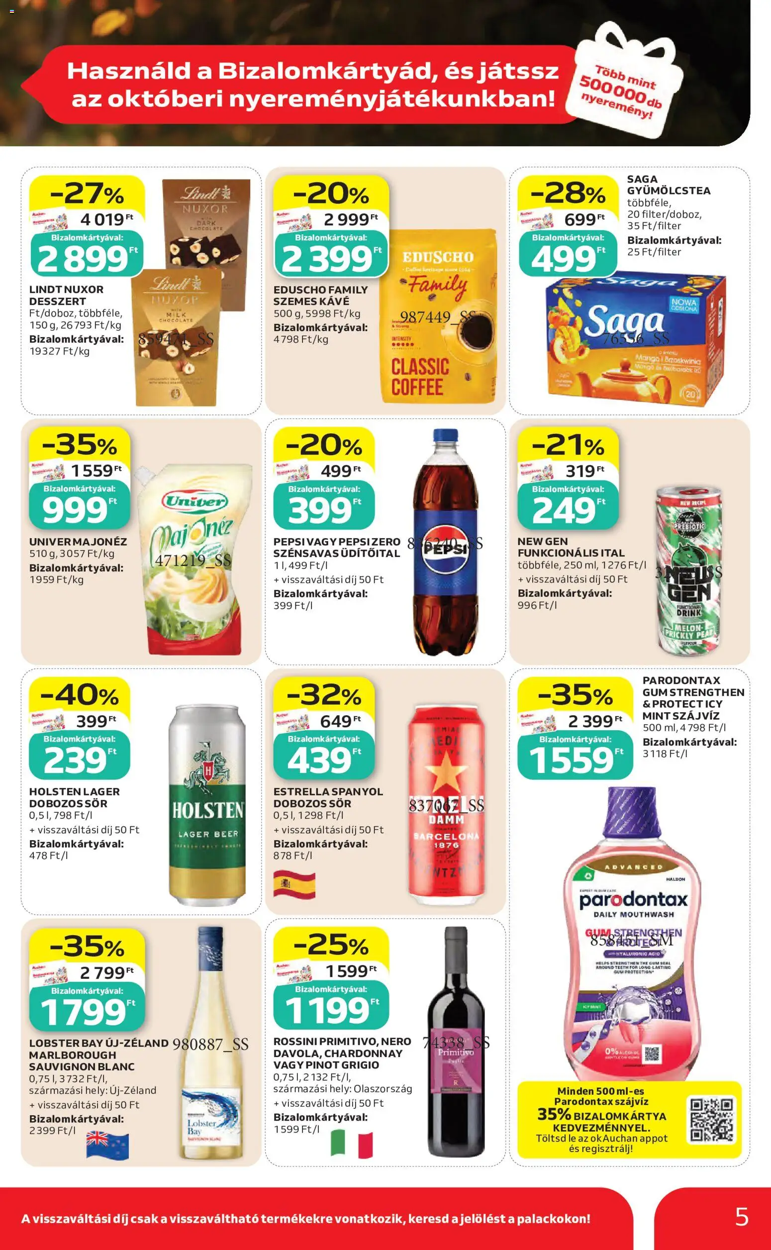 Auchan akciós újság Akciós újság in Magyarország