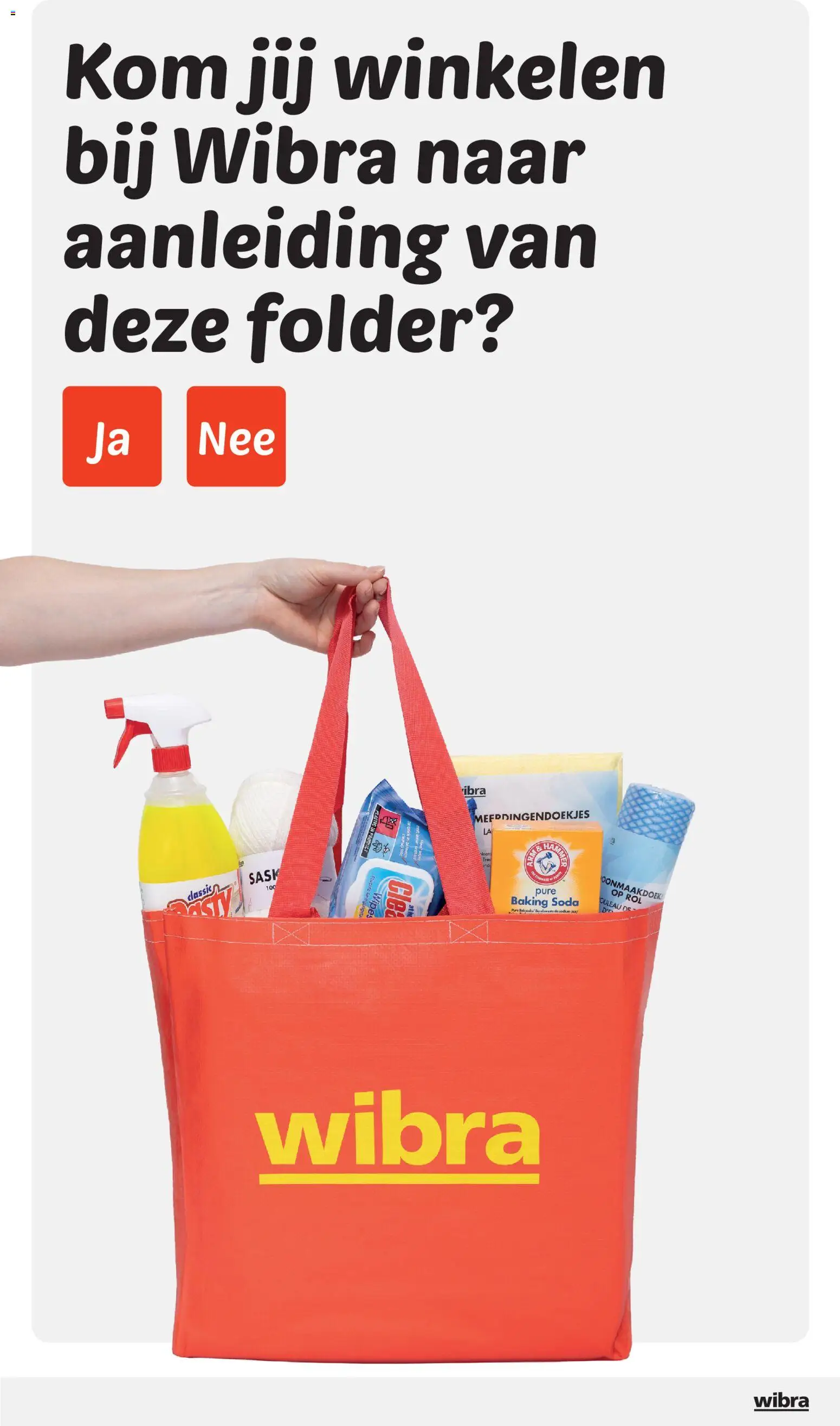 Wibra folder Folder in België