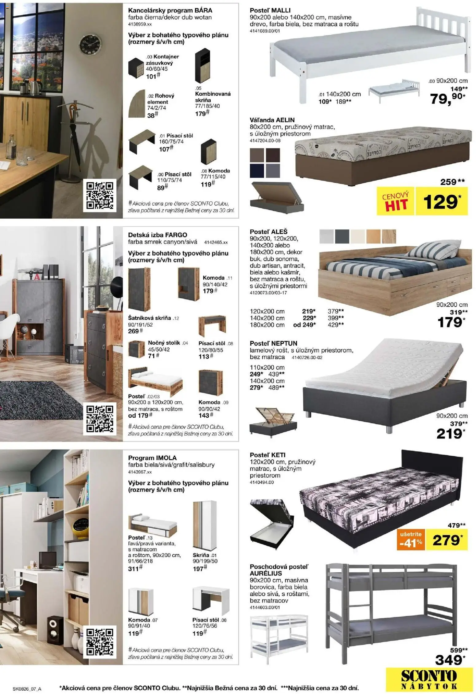 Sconto nábytok leták od 17.06.2026 » Pozrite si limitované zľavy a ušetrite ešte dnes! | Slovensko