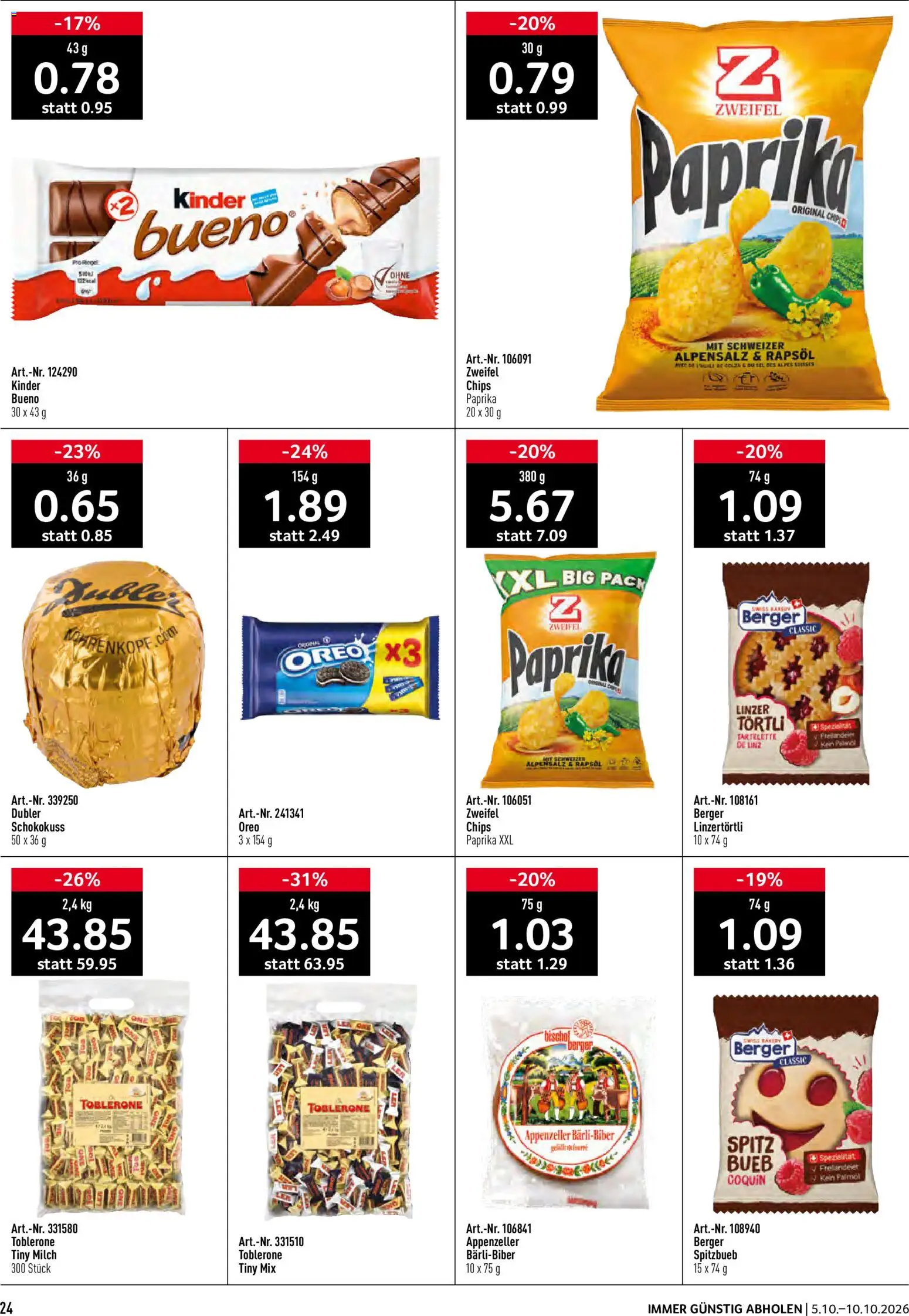 Prodega aktionen Prospekt in Schweiz