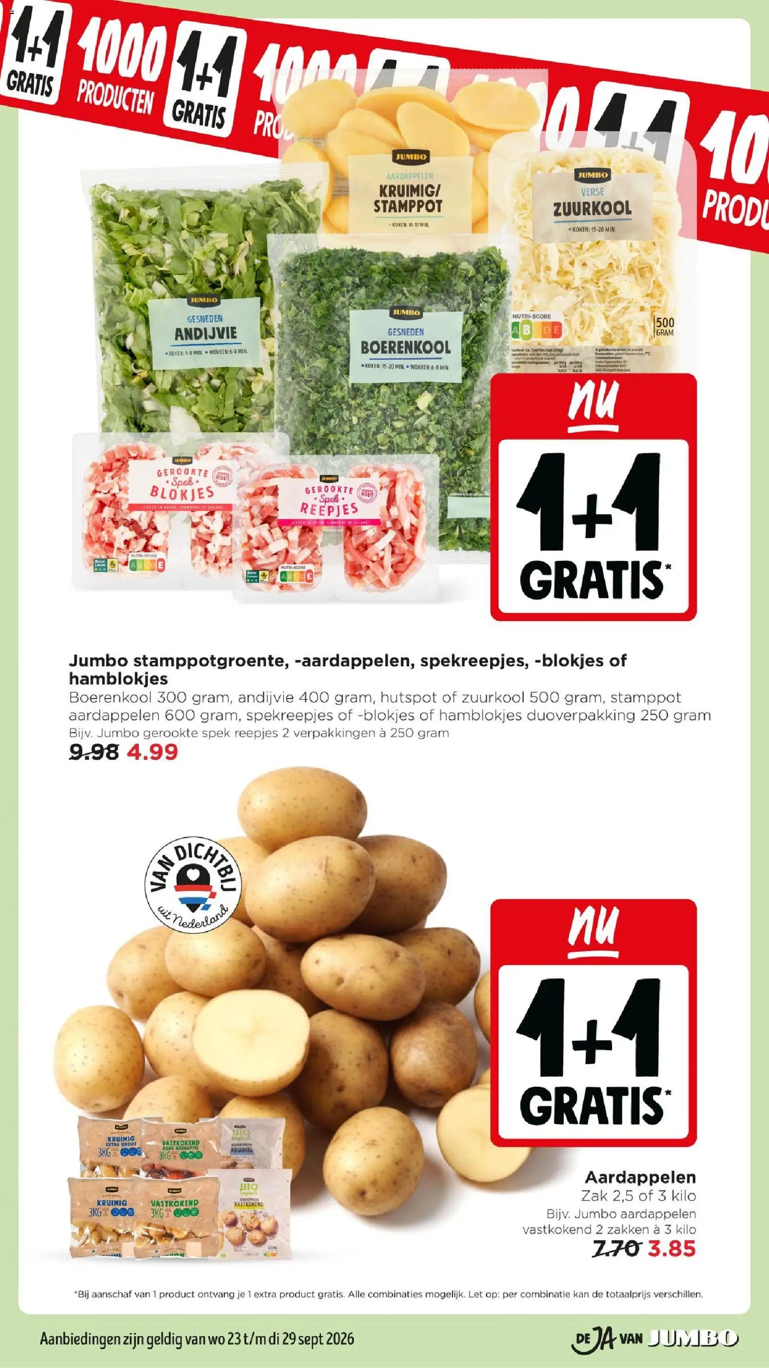 Jumbo folder week Folder in Nederland
