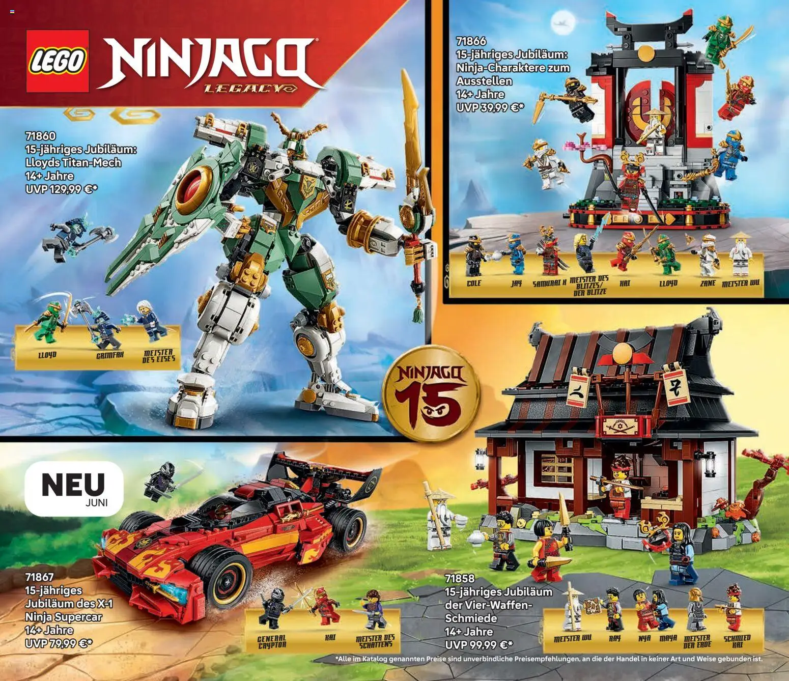Die besten Angebote | Lego Katalog Juni - Dezember ab 01.06.2026 | - Jetzt stöbern! | Österreich