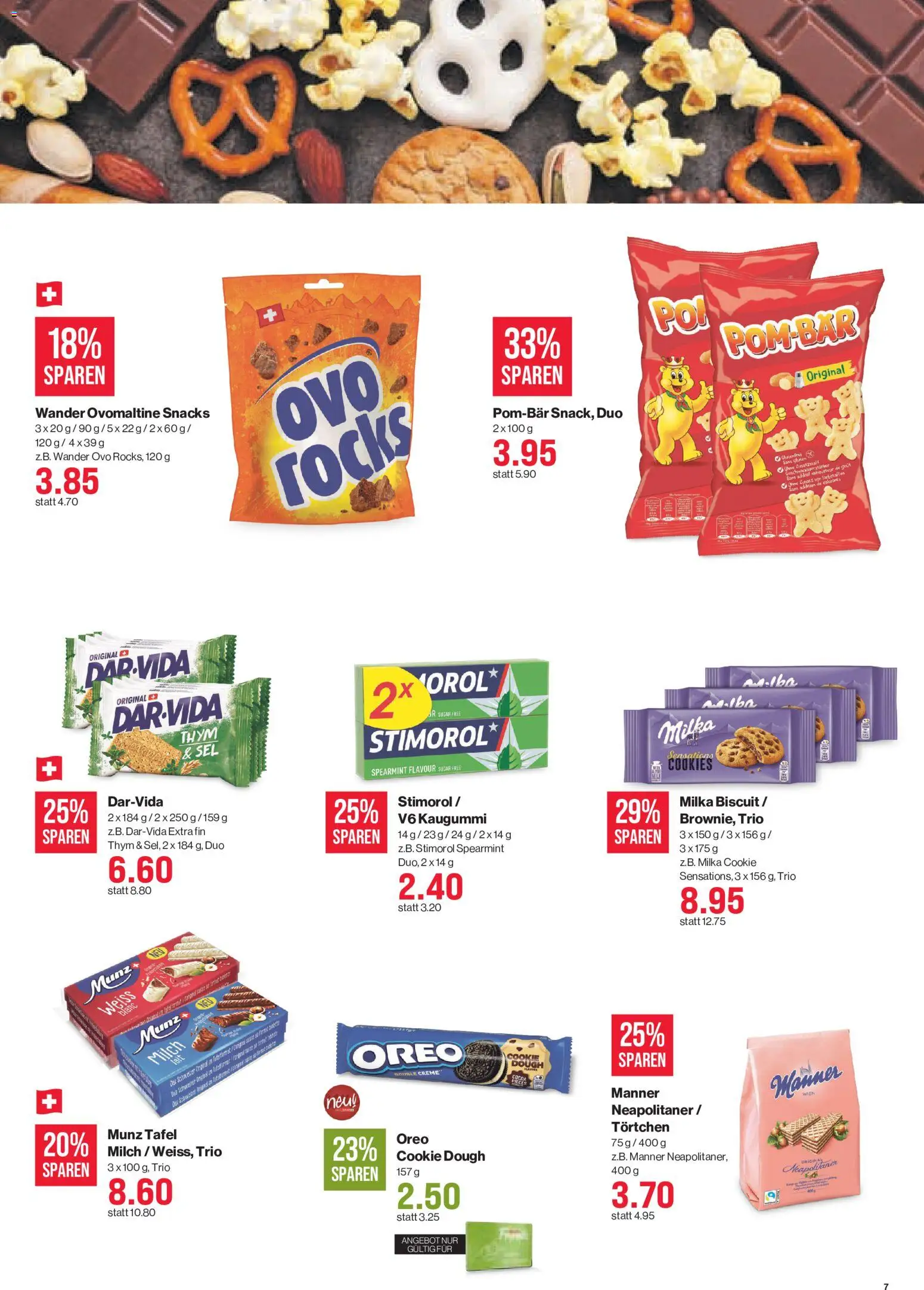 SPAR aktionen Prospekt in Schweiz