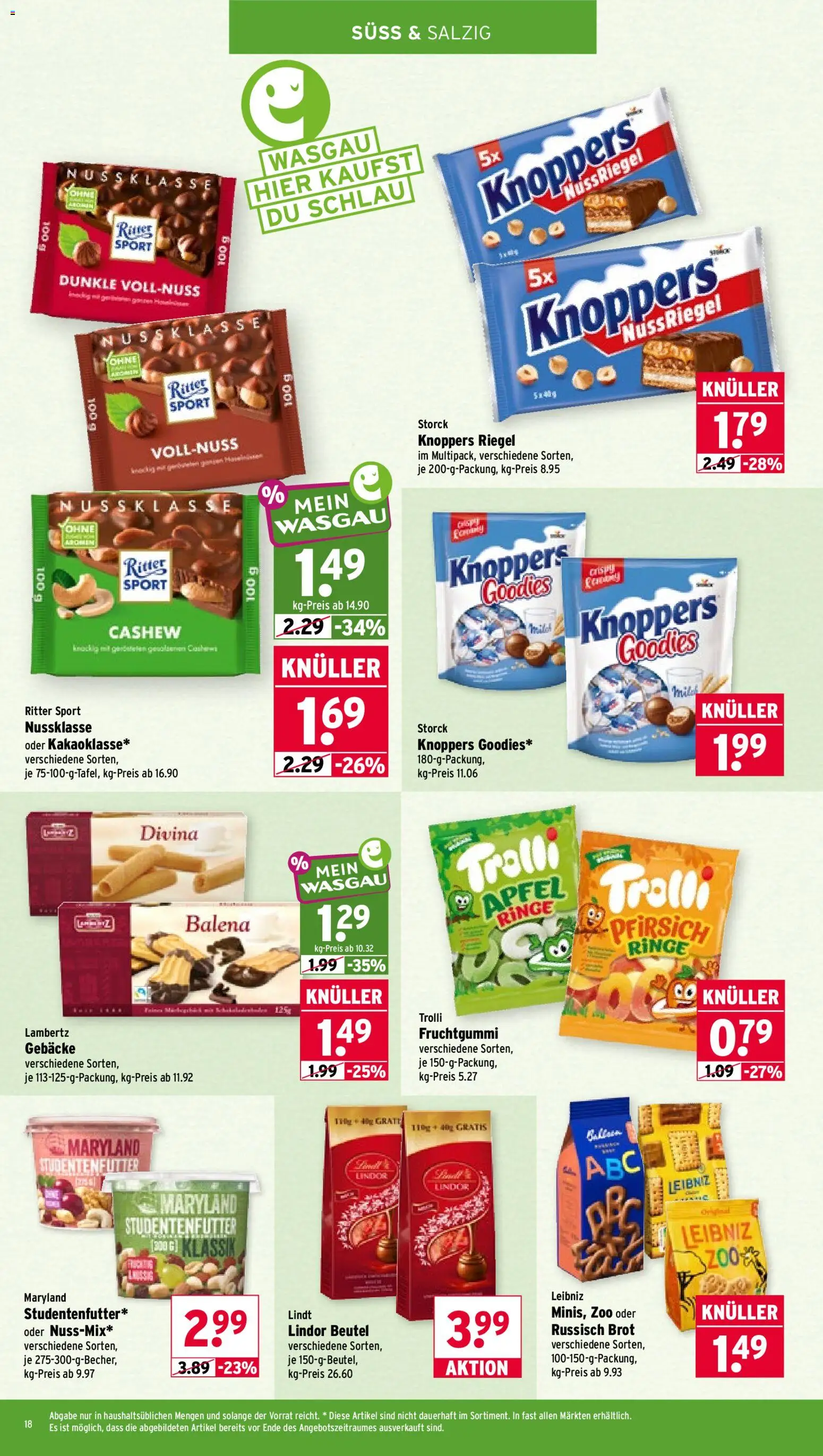 Wasgau Prospekt Prospekt in Deutschland