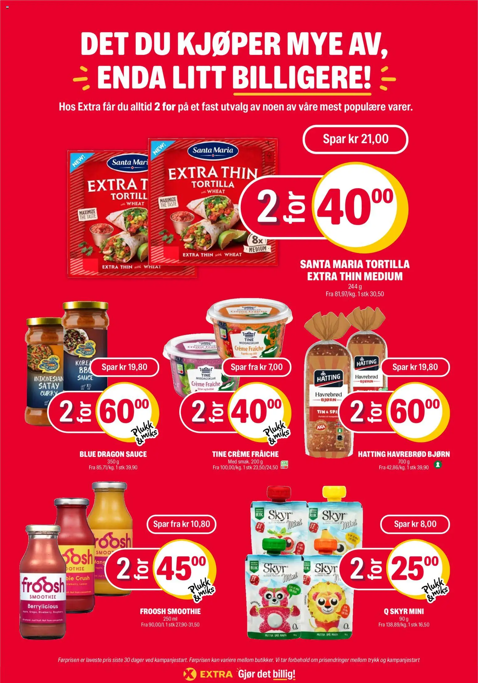 Nye » Coop Extra kundeavis « er nå online. Se alle Julitilbud på mobilen og spar! | Norge