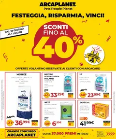 Arcaplanet Arcaplanet volantino