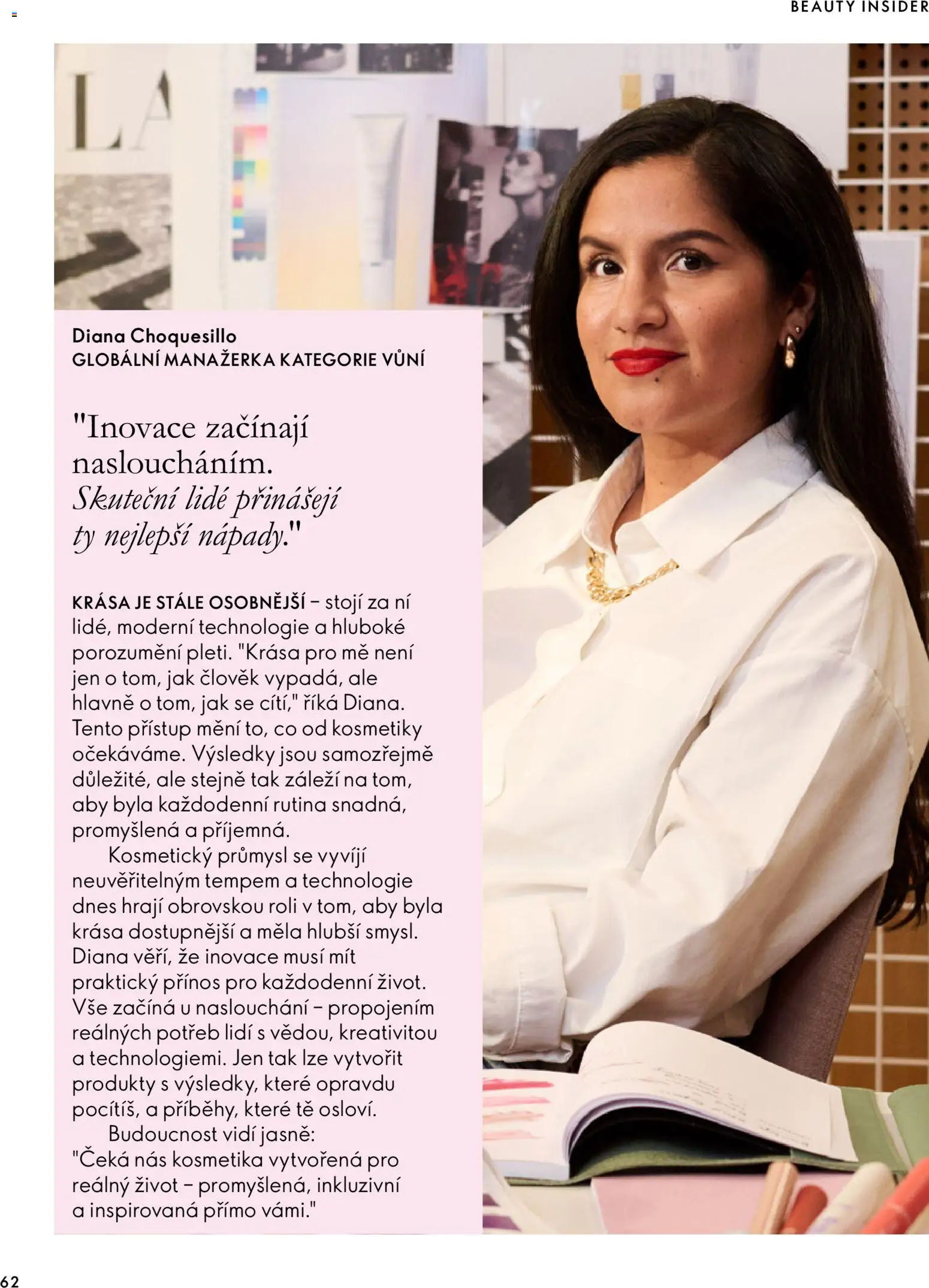 Oriflame katalog Novage+ Proceuticals Leták in Česko