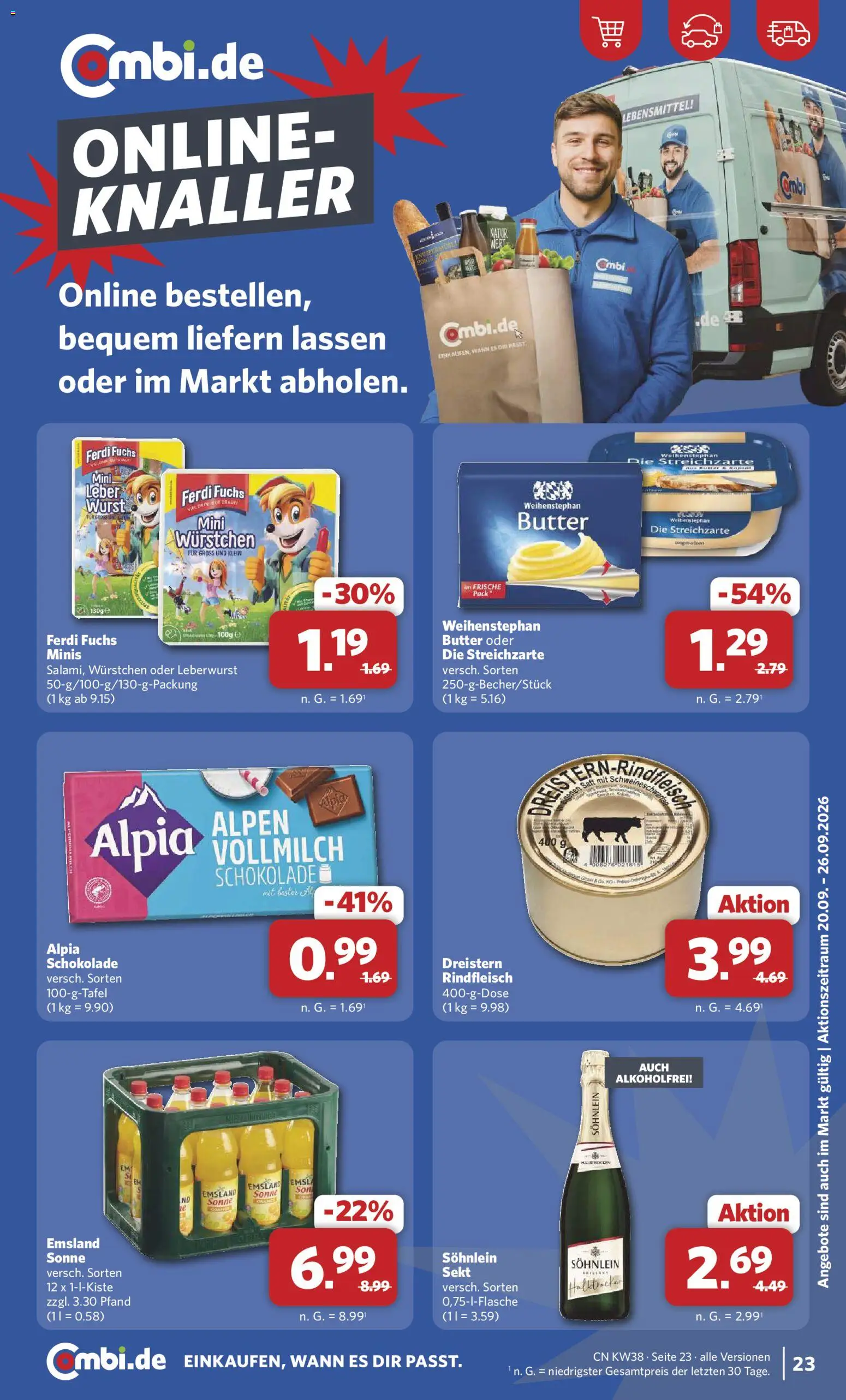 Combi Prospekt Prospekt in Deutschland