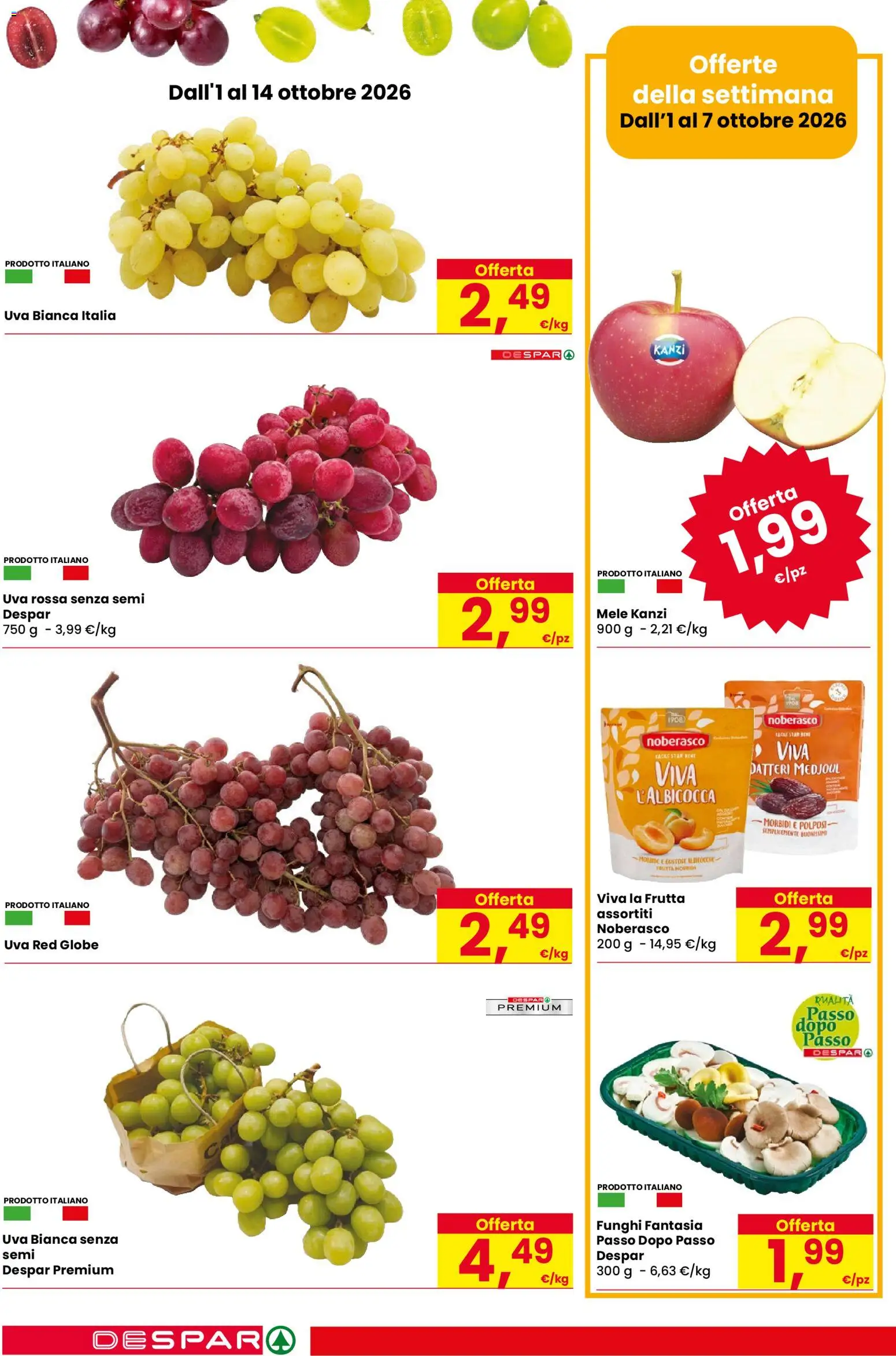 Despar volantino Volantino in Italy