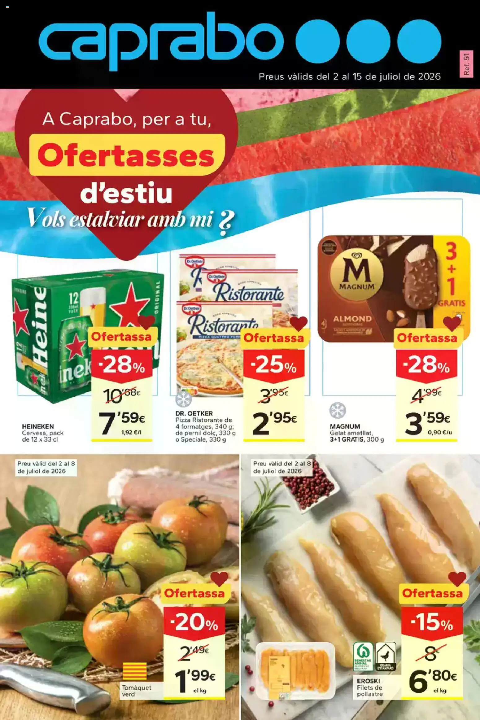 Caprabo folleto desde 02/07/2026 | ¿Cómo obtener un descuento limitado? ¡Ahorra hoy mismo! | España
