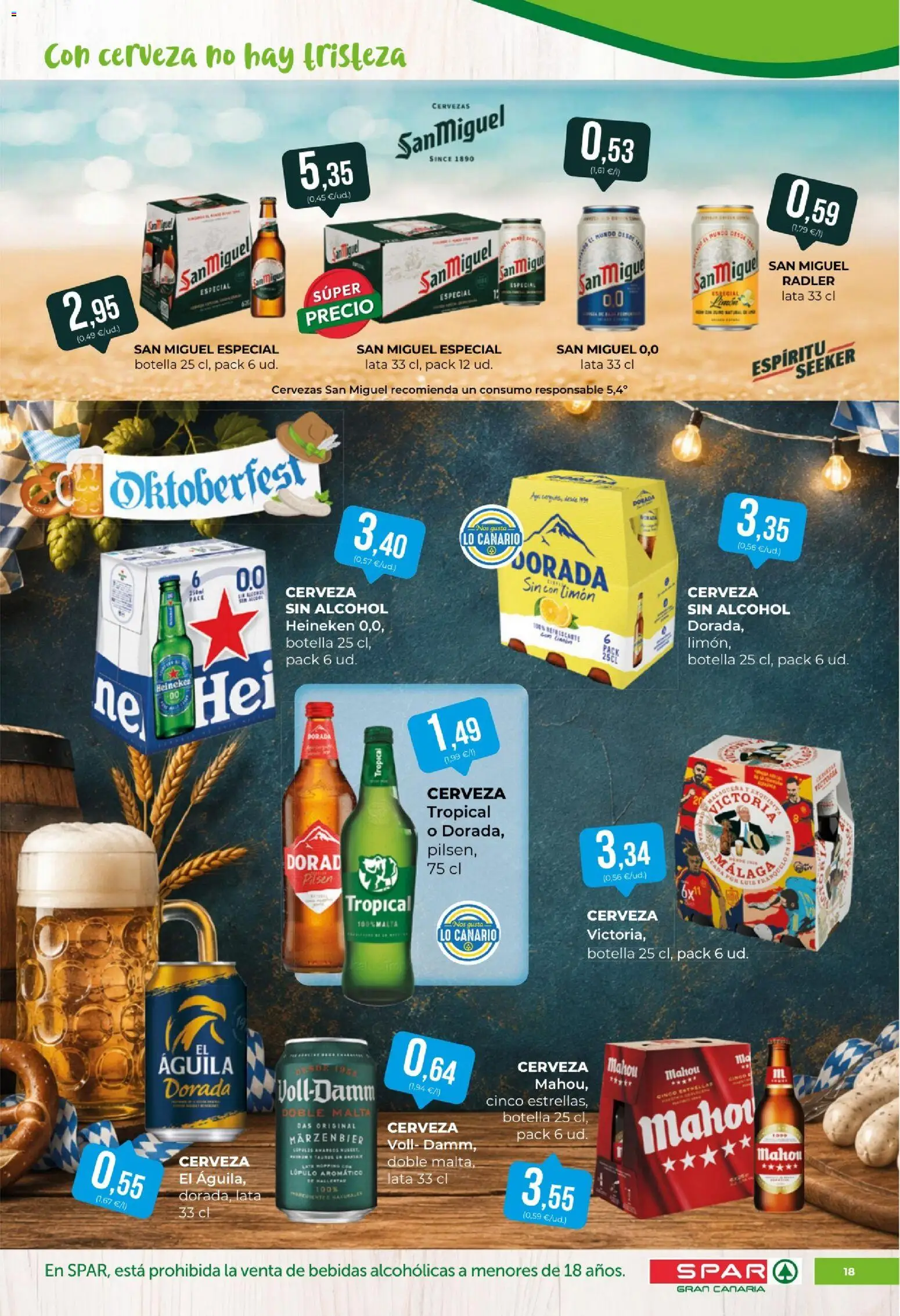 Spar folleto Folleto in España