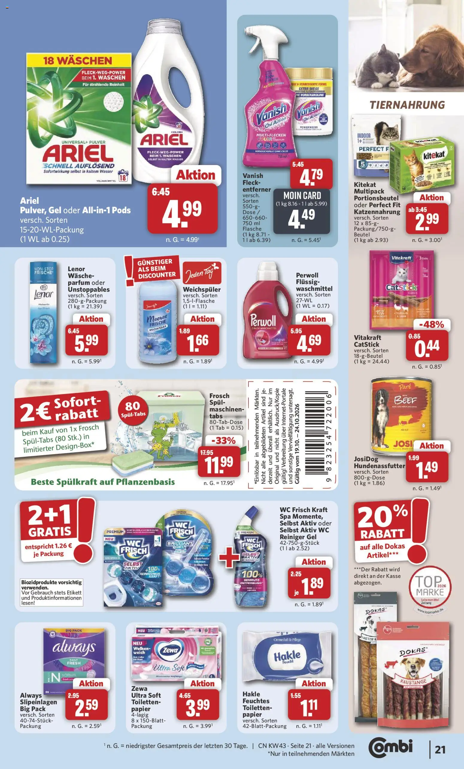 Combi Prospekt Prospekt in Deutschland