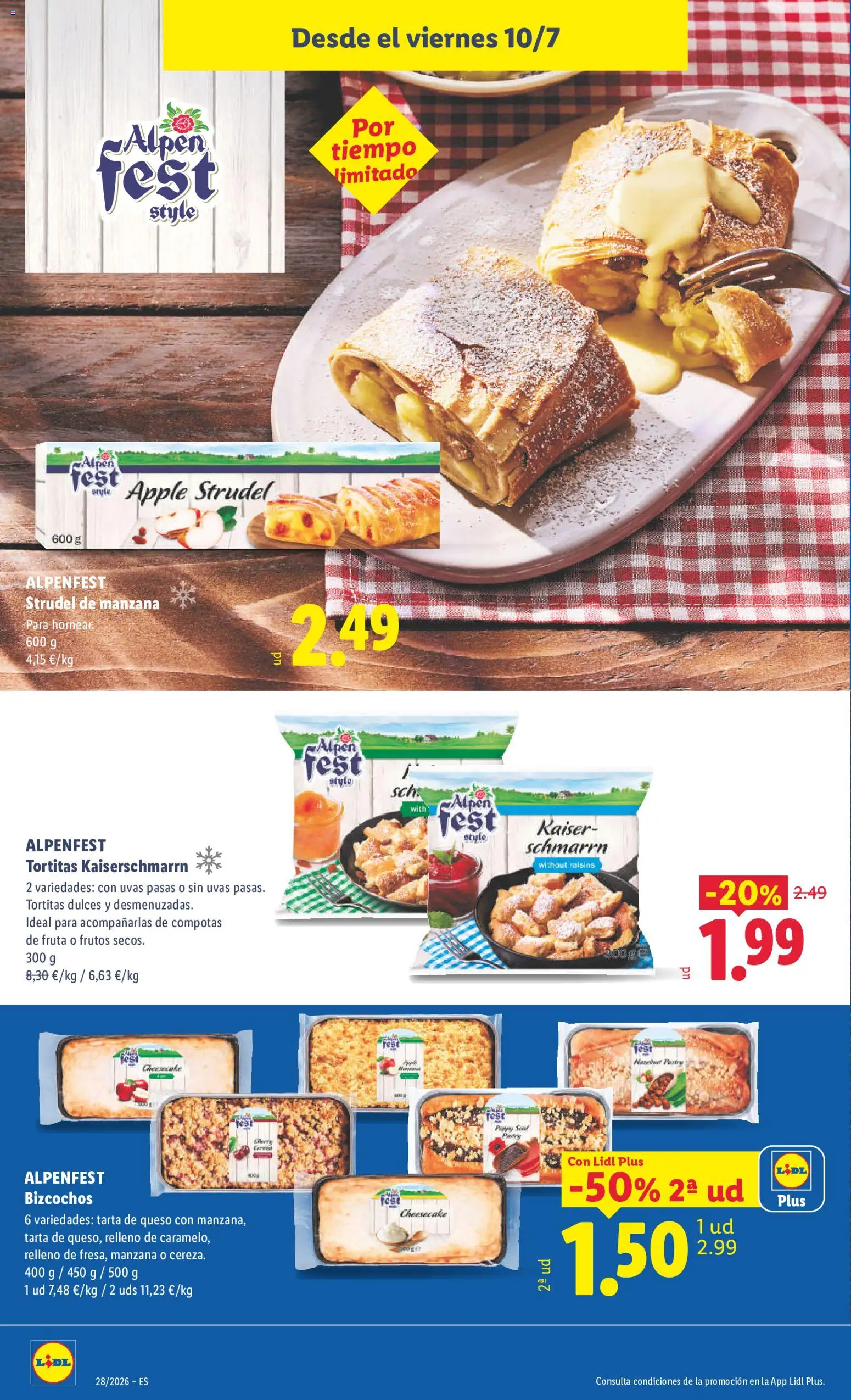 Lidl folleto desde 06/07/2026 | ¿Cómo obtener un descuento limitado? ¡Ahorra hoy mismo! | España