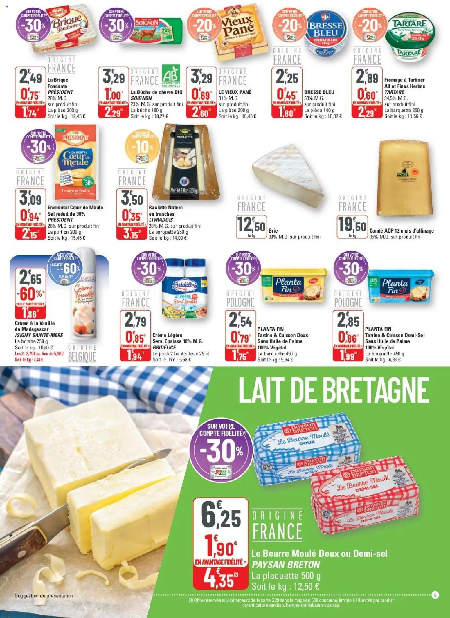 G20 Supermarchés catalogue Catalogue in France