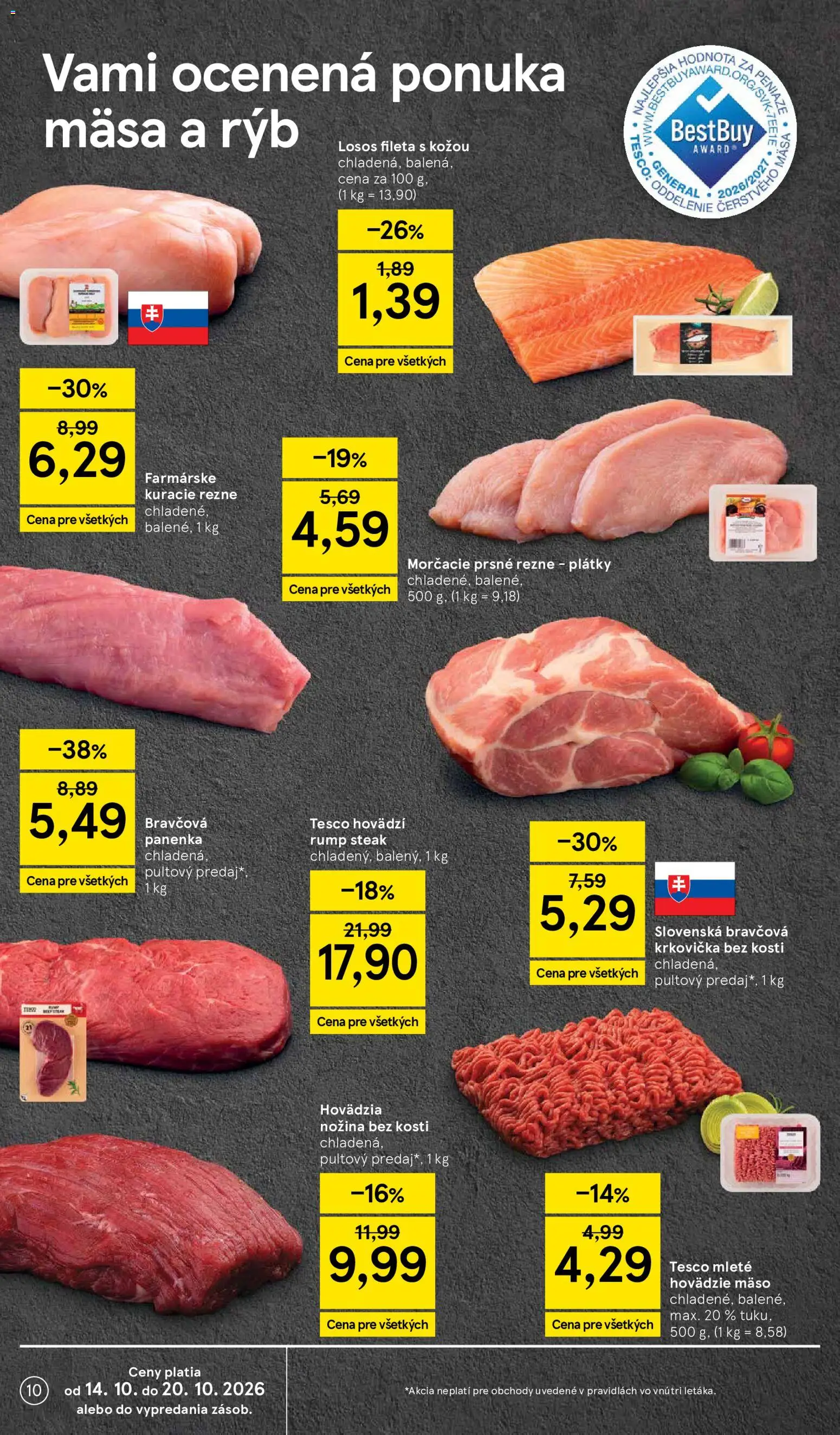 Tesco Hypermarket - leták Leták in Slovensko