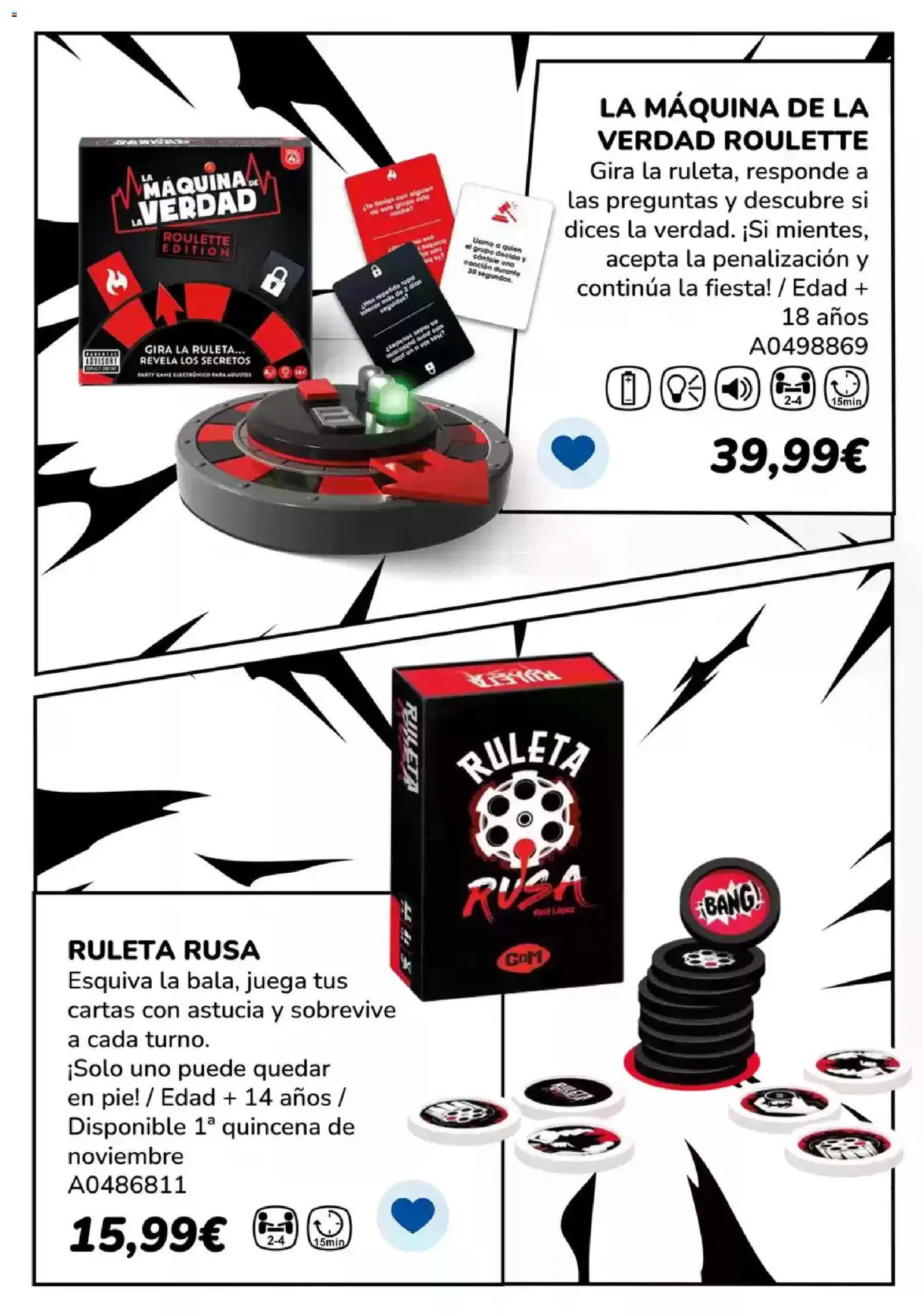 Juguettos Fan zone Folleto in España