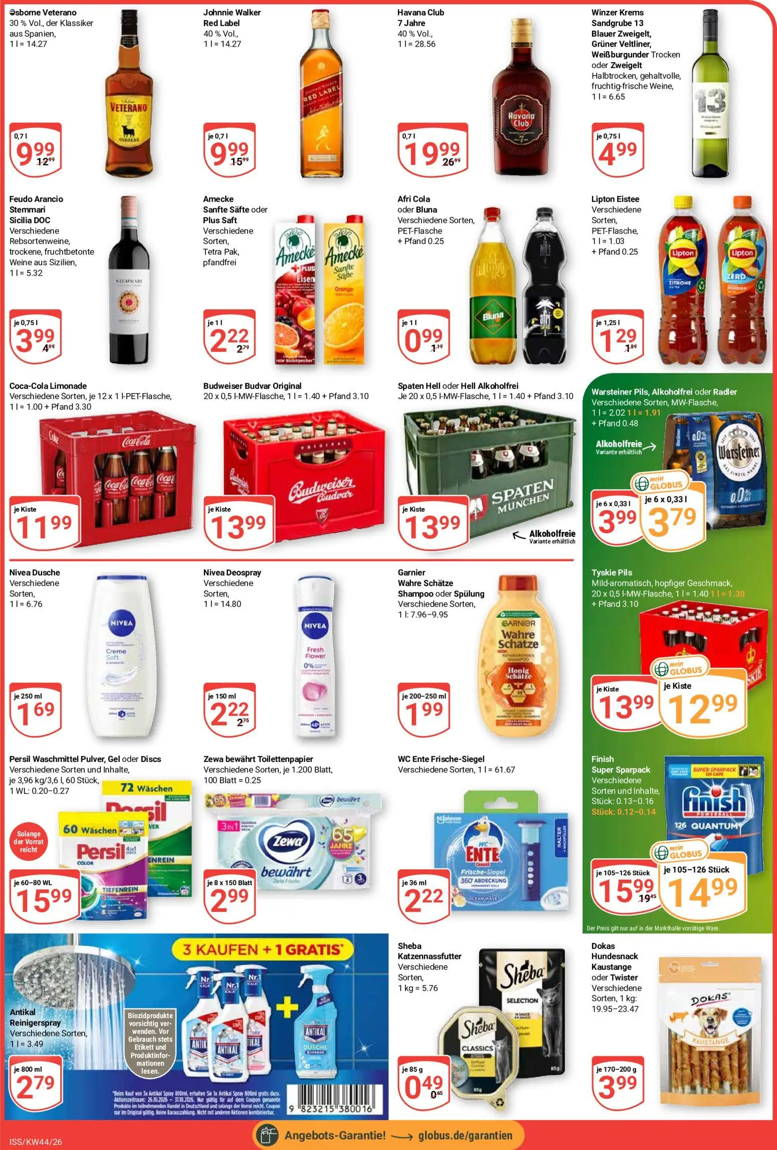 Globus Prospekt Prospekt in Deutschland