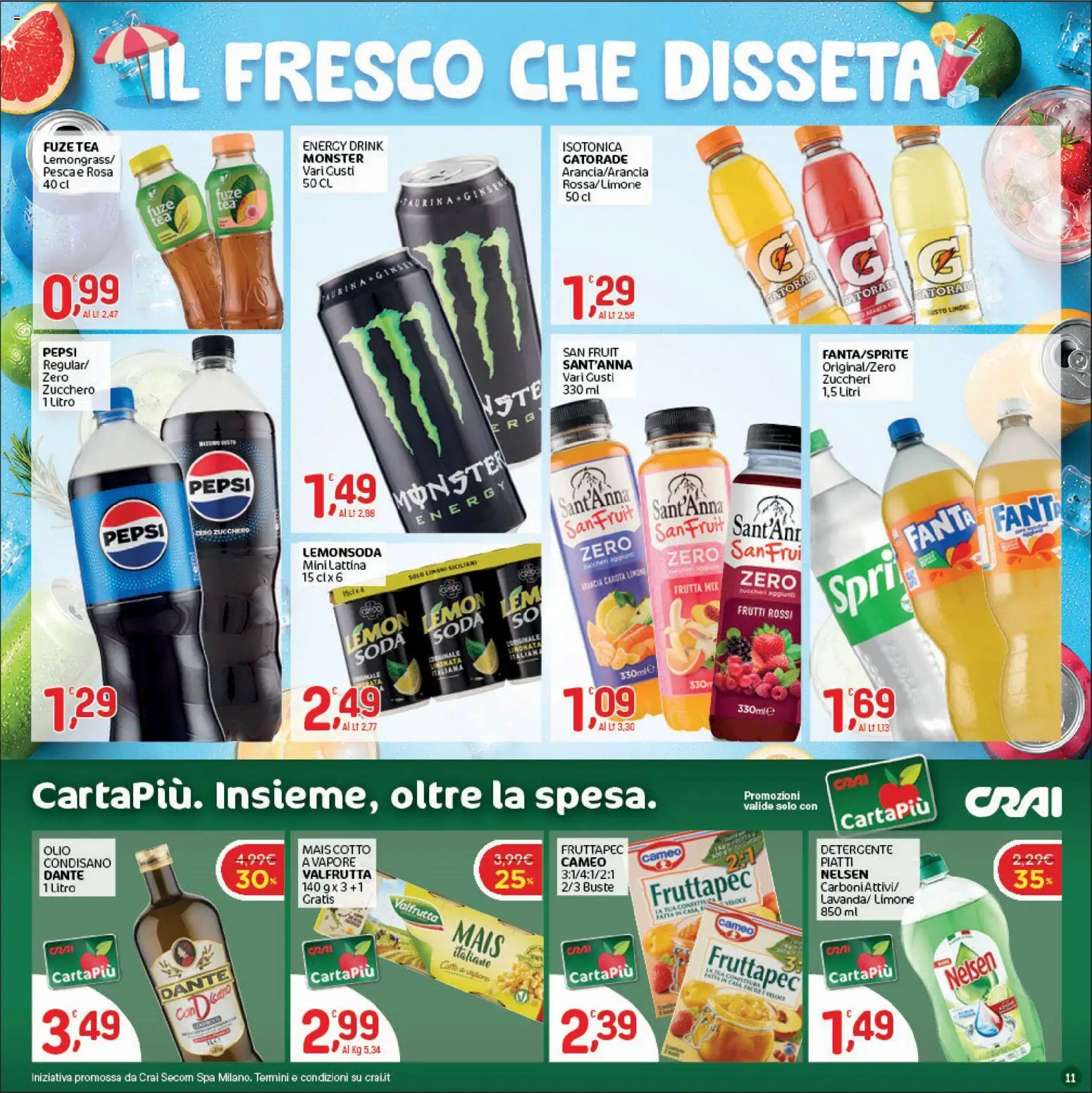 📣 Volantino CRAI dal 📅 09/07/2026 - Scopri le offerte ora!🔥 | Italy