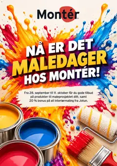 Montér Montér kundeavis