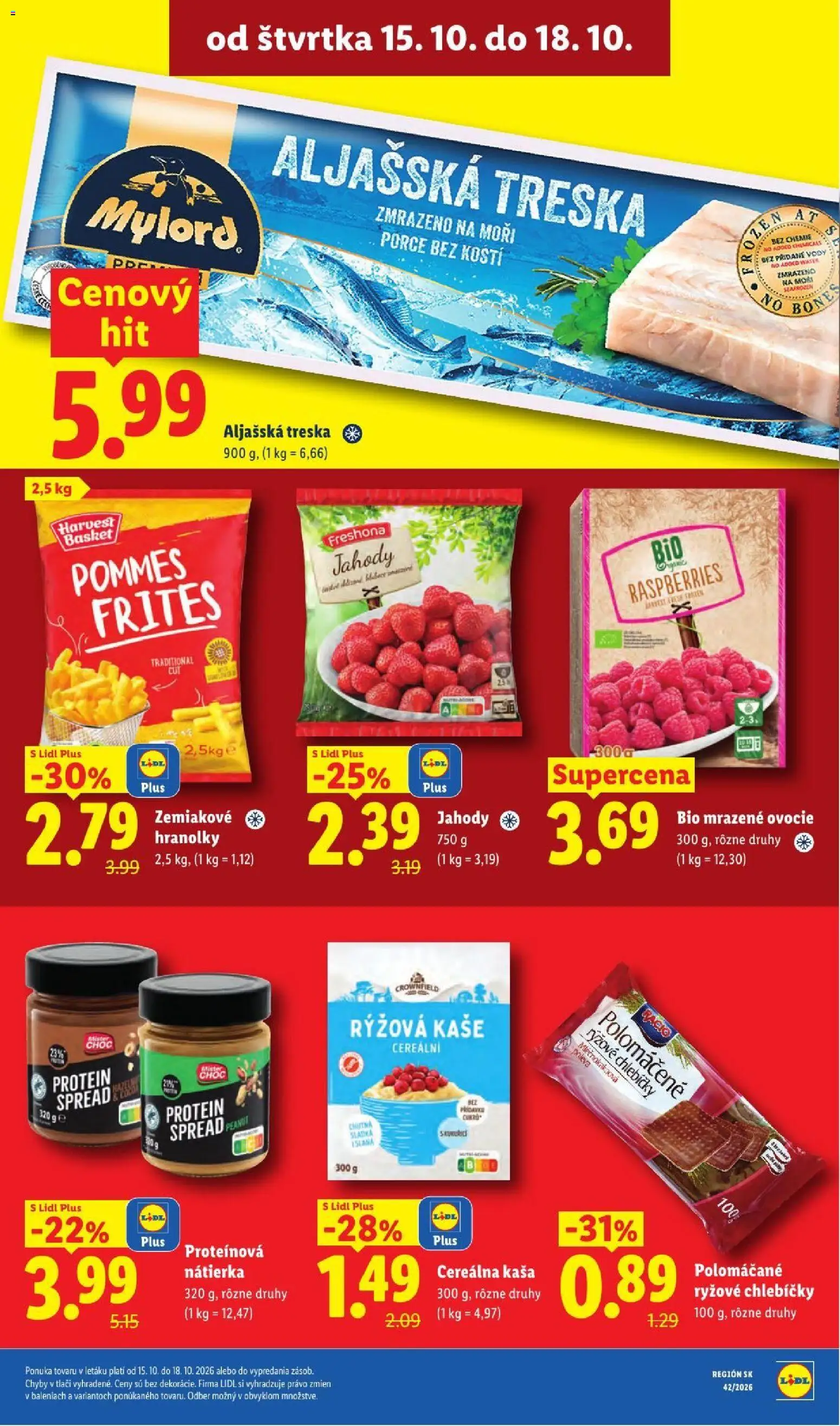Lidl leták Leták in Slovensko