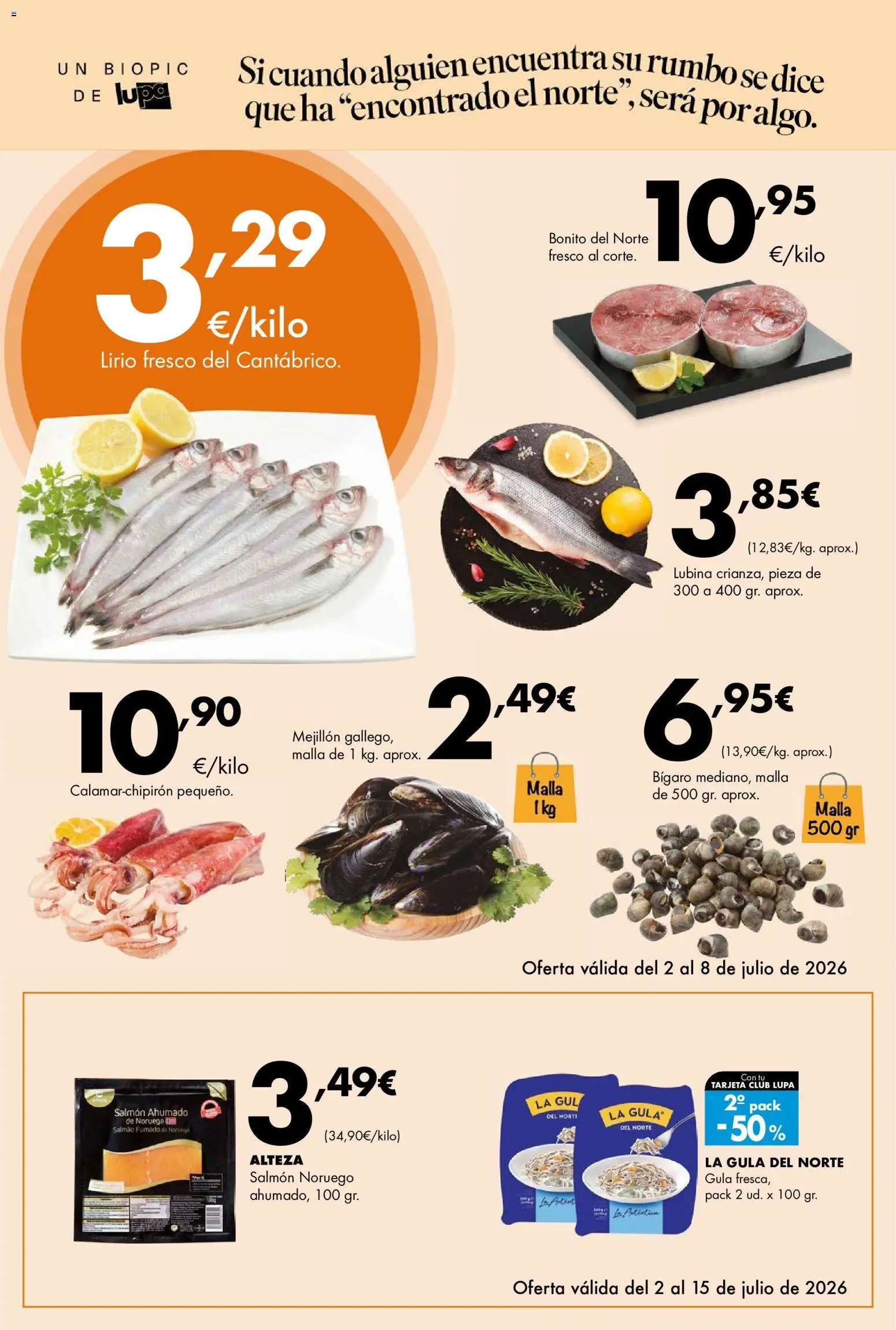 Lupa Supermercados folleto desde 02/07/2026 | ¿Cómo obtener un descuento limitado? ¡Ahorra hoy mismo! | España