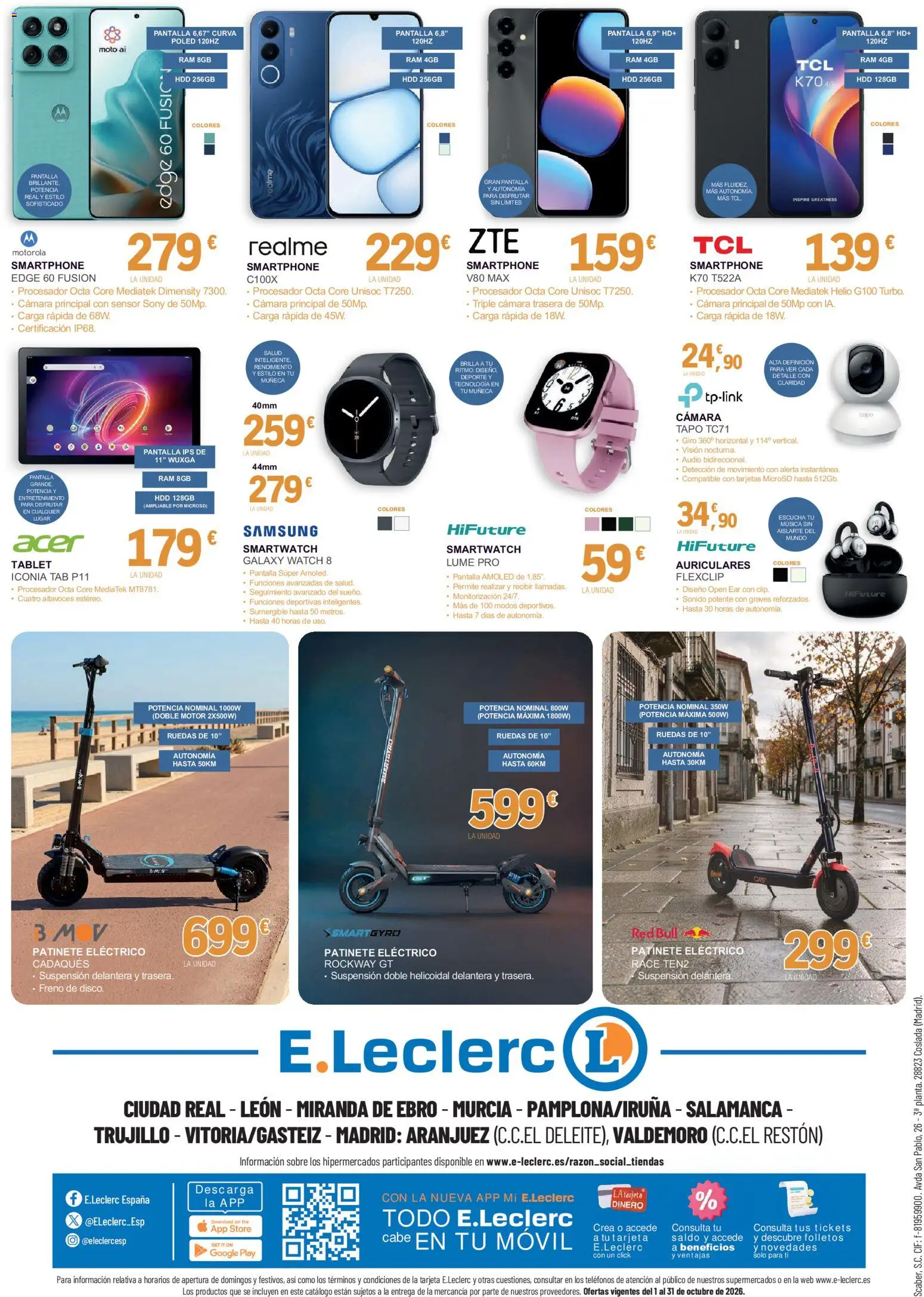 E.Leclerc folleto Folleto in España