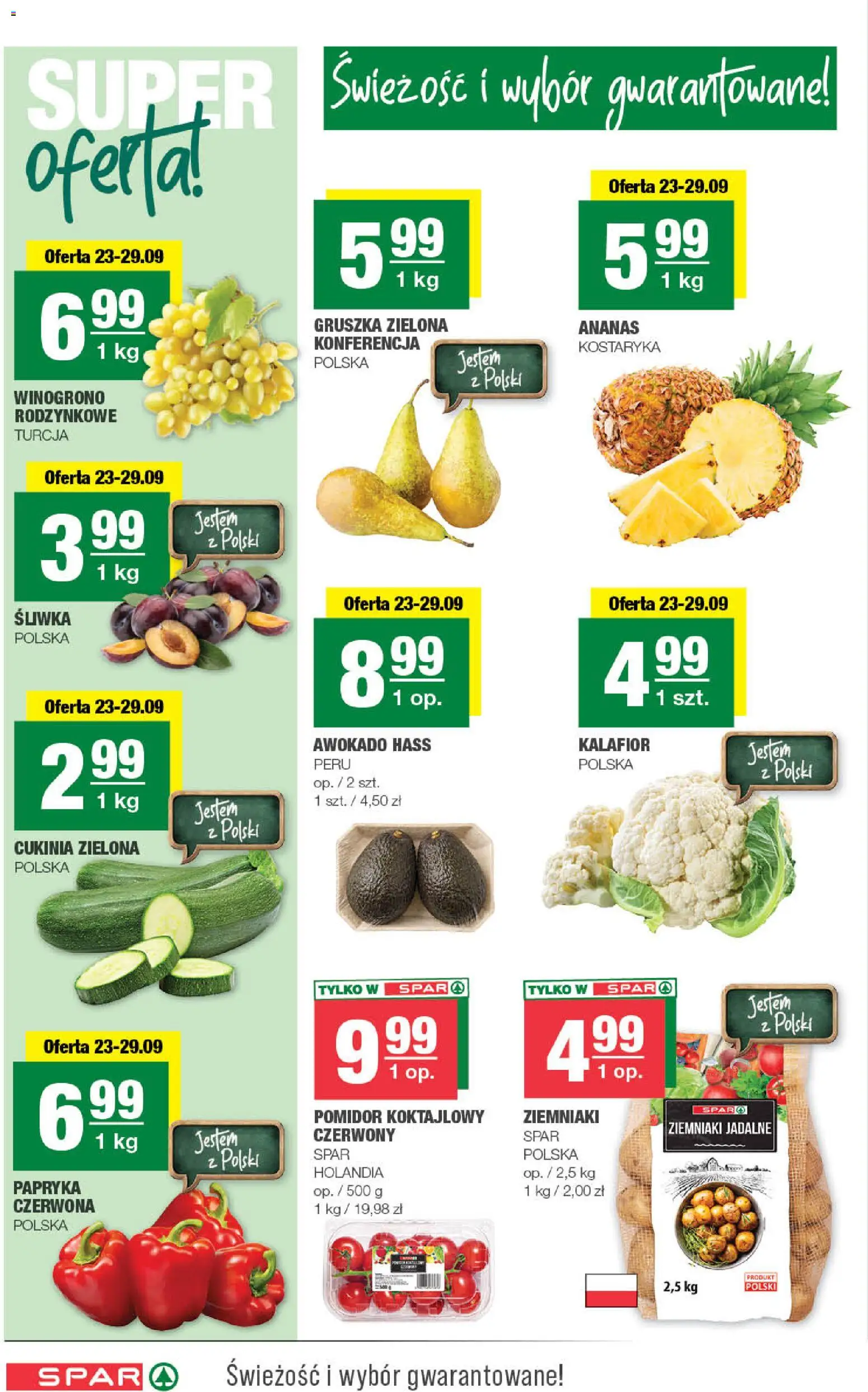 Spar gazetka Gazetka in Polska