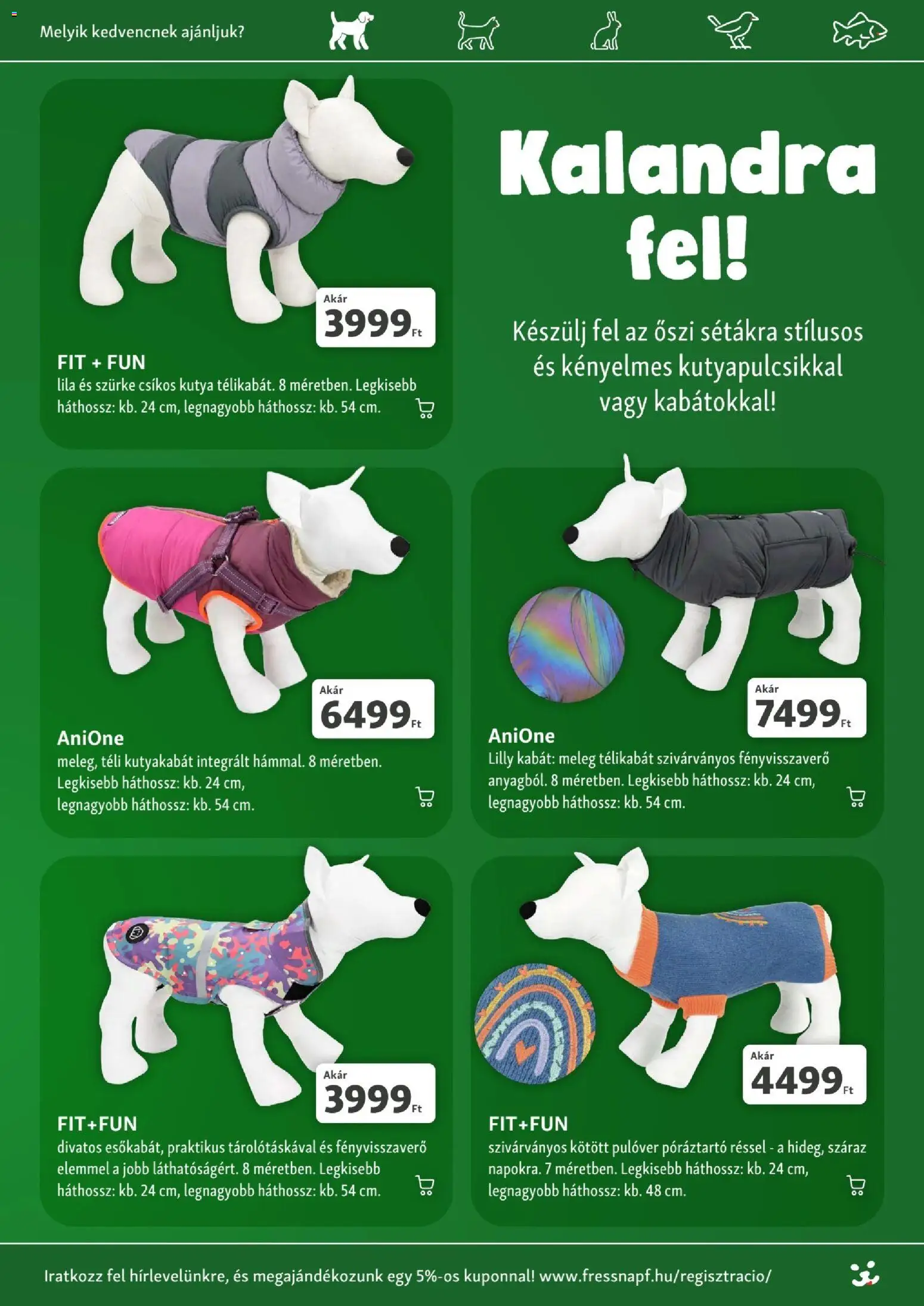 Fressnapf akciós újság Akciós újság in Magyarország