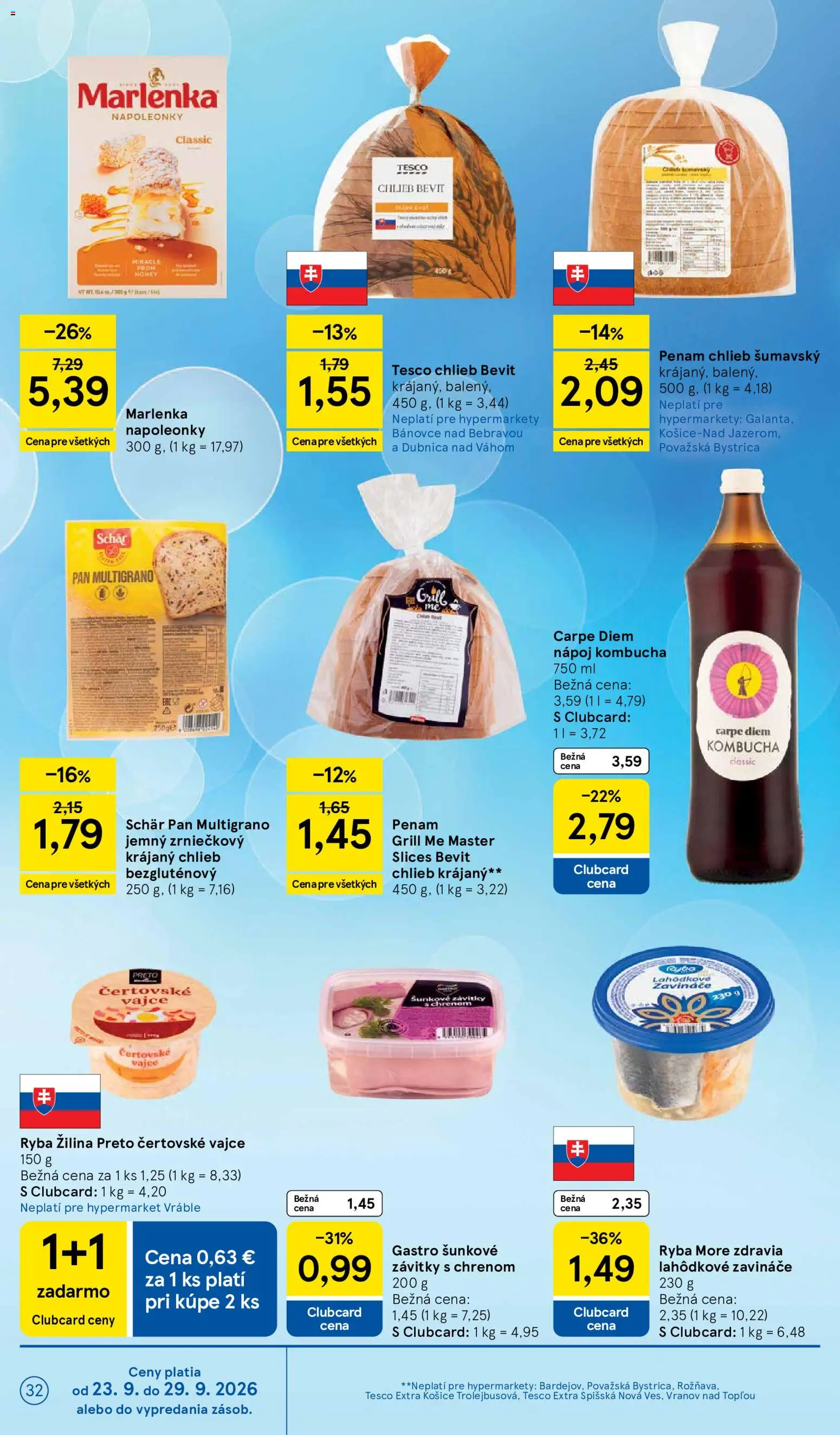Tesco Hypermarket - leták Leták in Slovensko