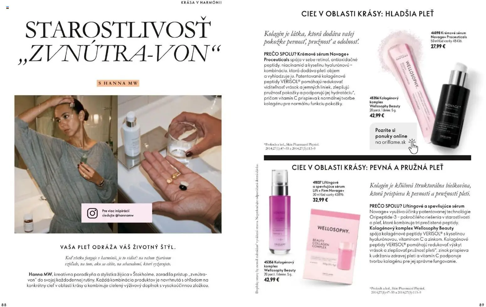 Oriflame katalóg 16 2026 Leták in Slovensko