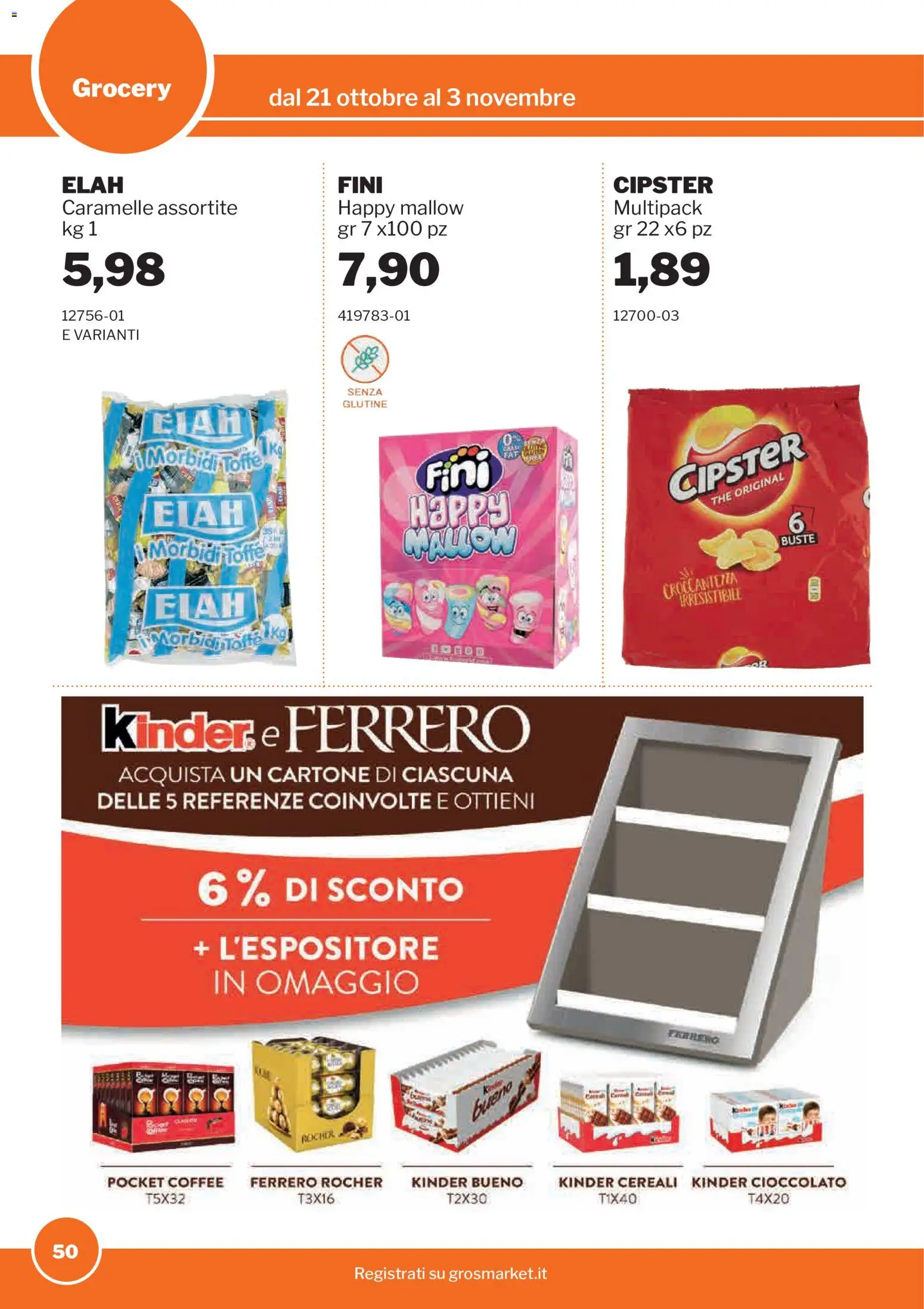 Sogegross volantino Volantino in Italy