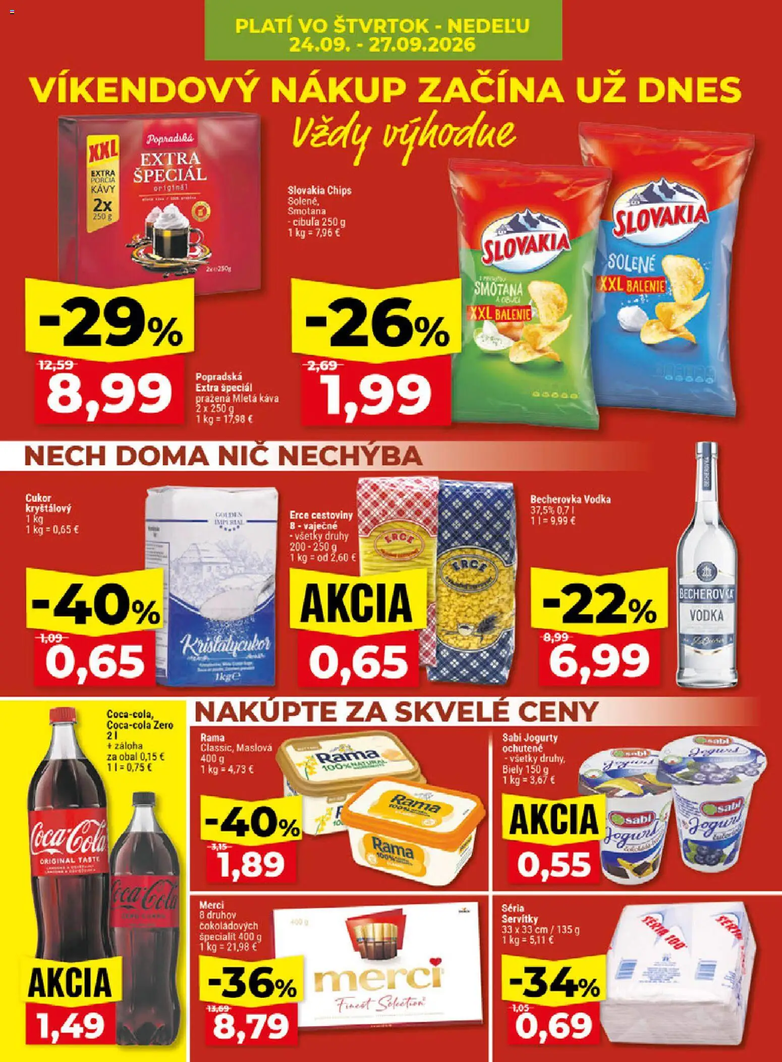 Klas leták Leták in Slovensko