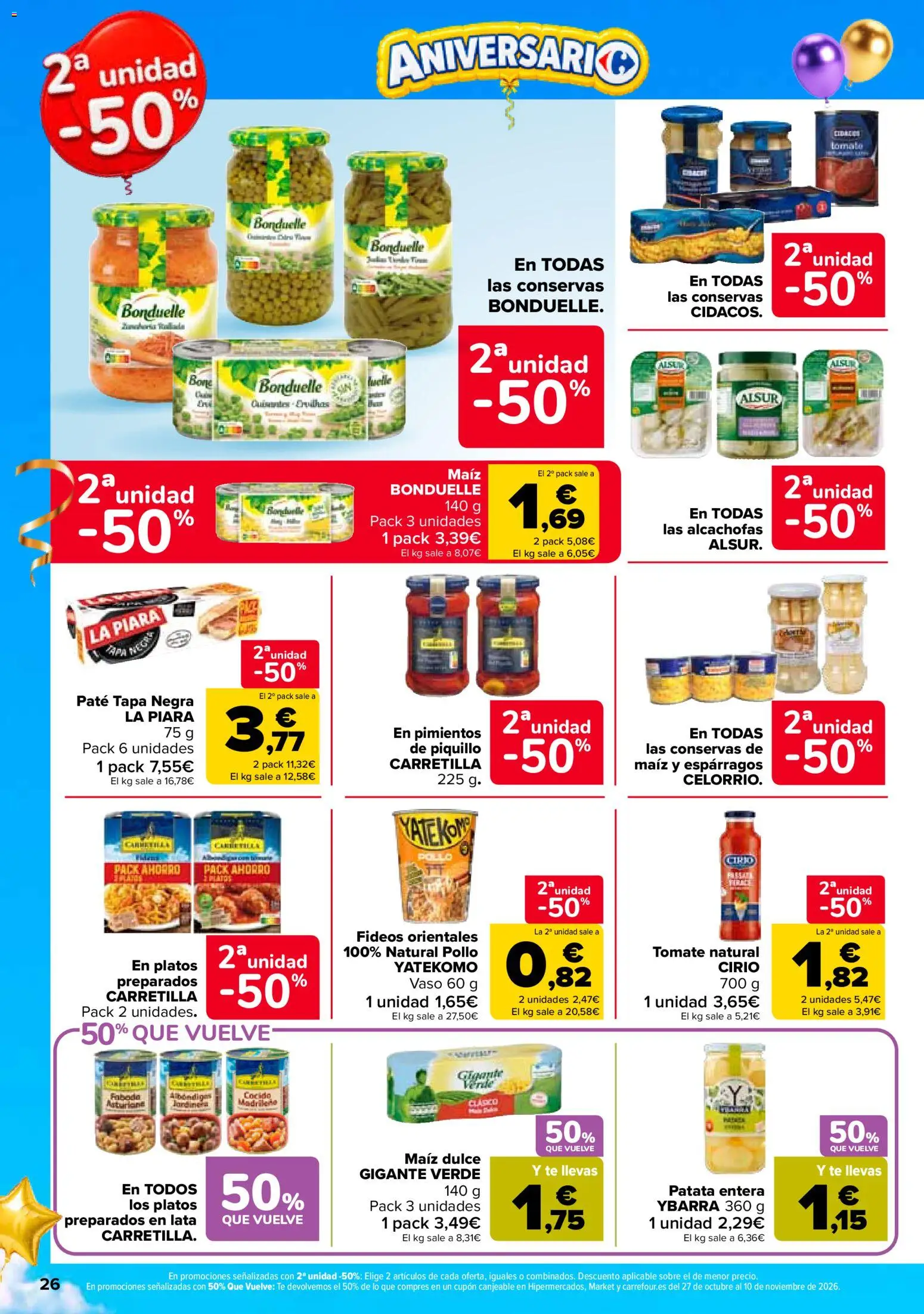 Carrefour folleto Folleto in España