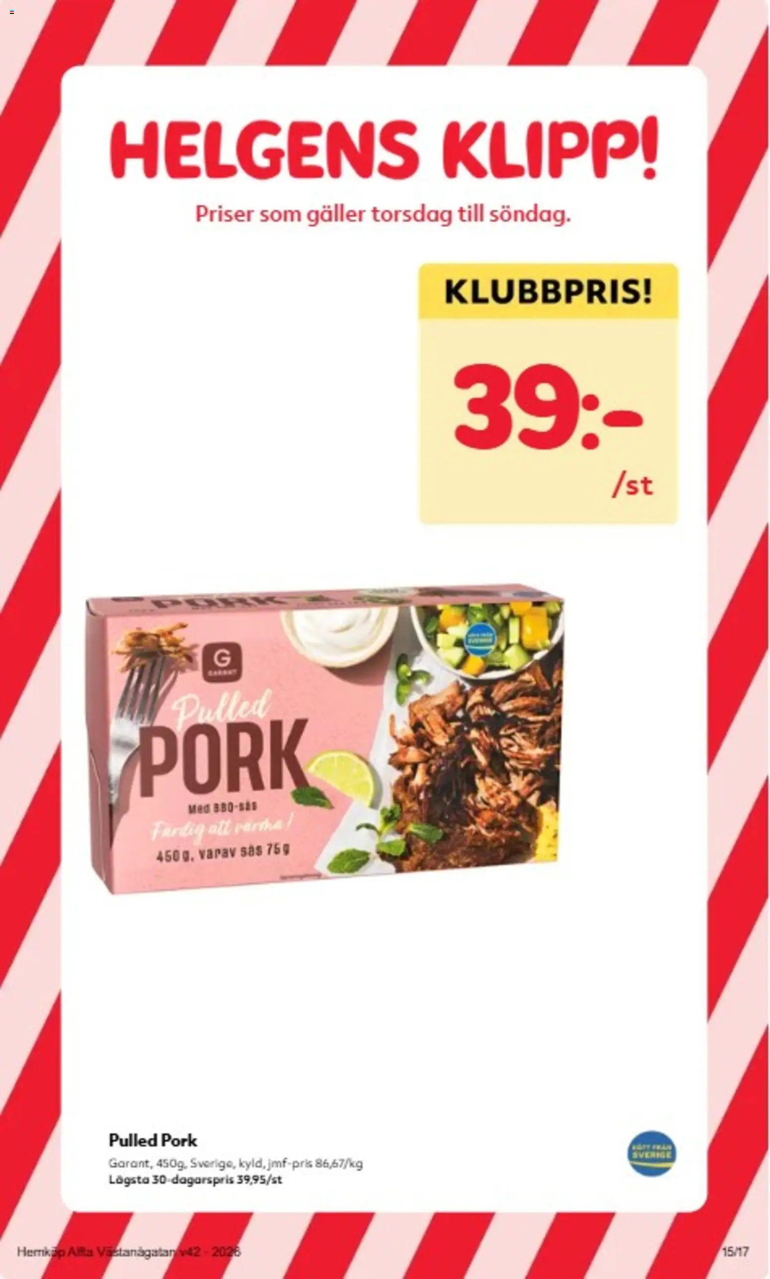 Hemköp erbjudanden Reklamblad in Sverige
