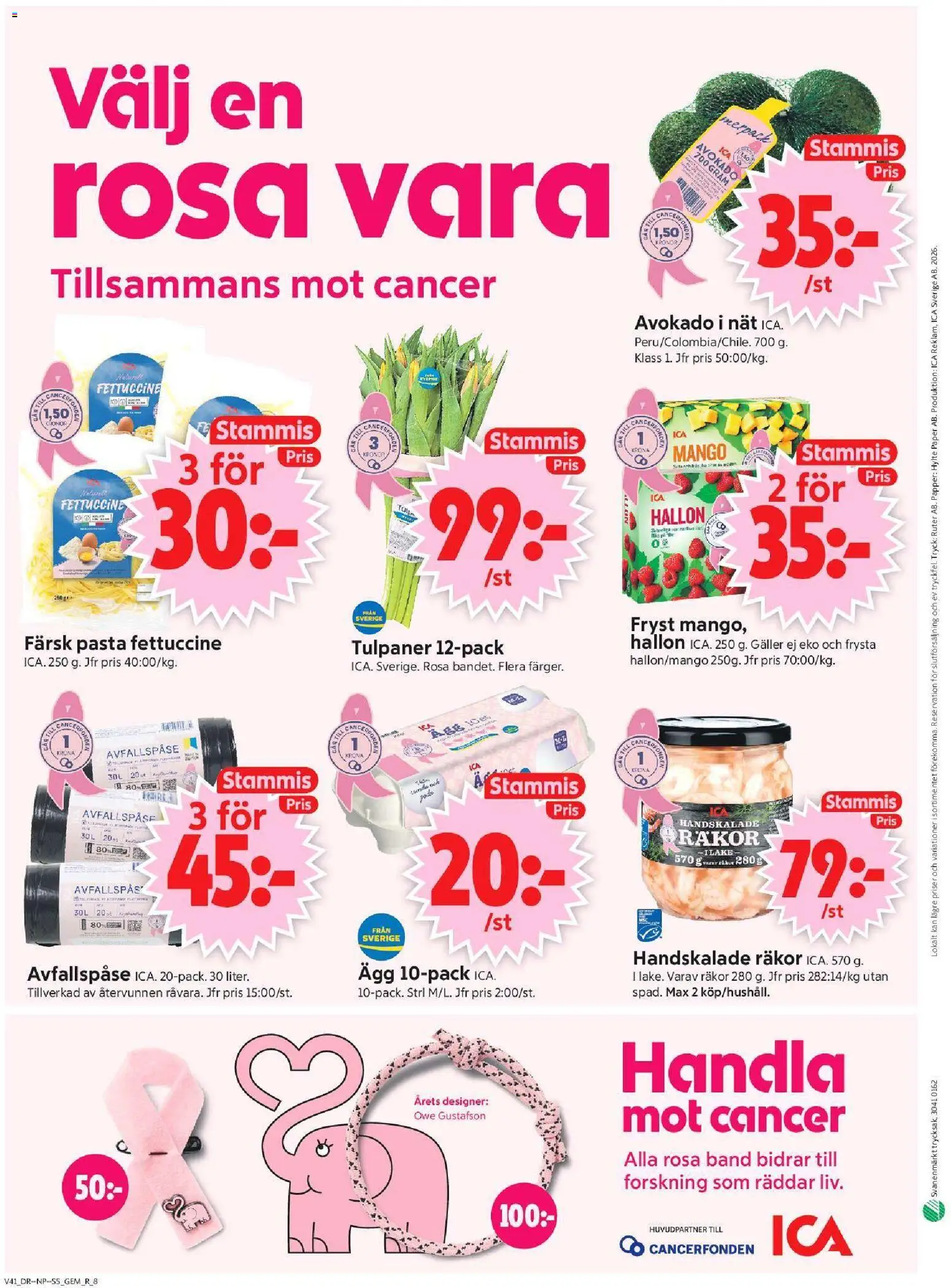 ICA Supermarket erbjudanden Reklamblad in Sverige
