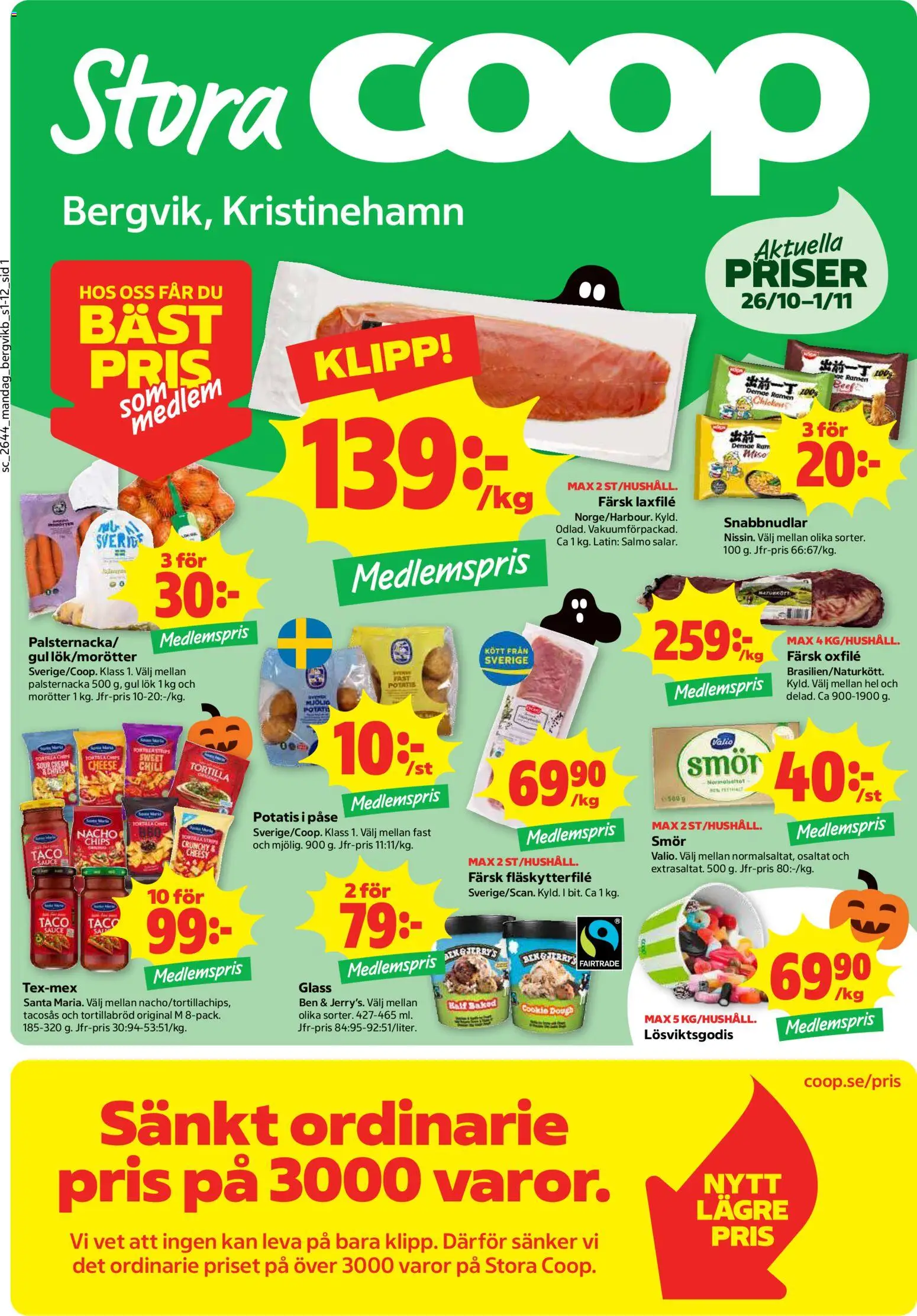 Stora Coop erbjudanden Reklamblad in Sverige