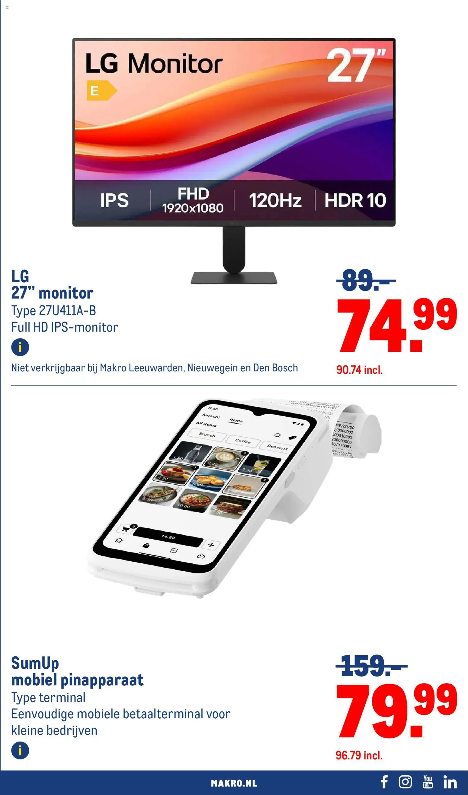 Makro folder Folder in Nederland