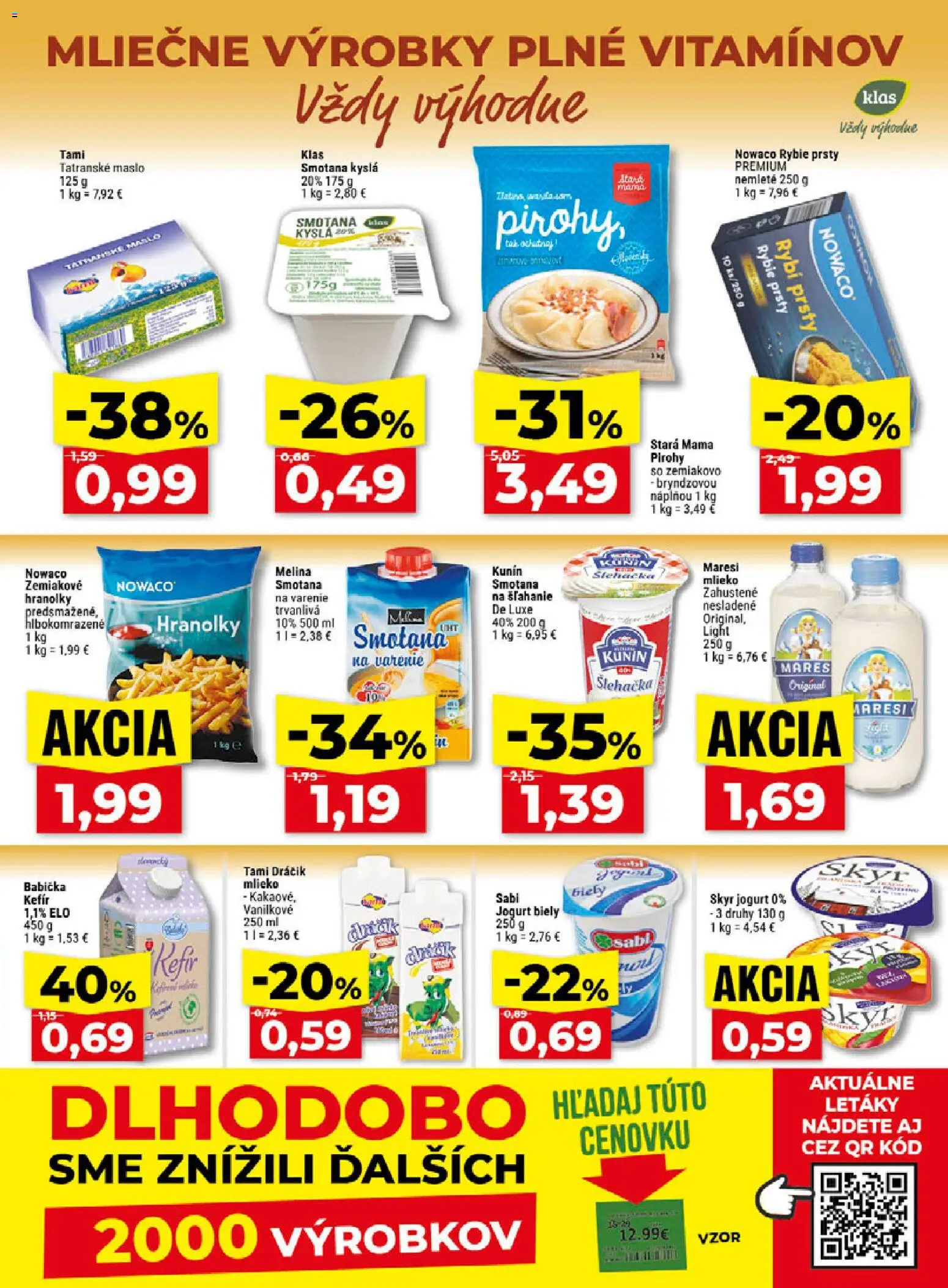 Klas leták Leták in Slovensko
