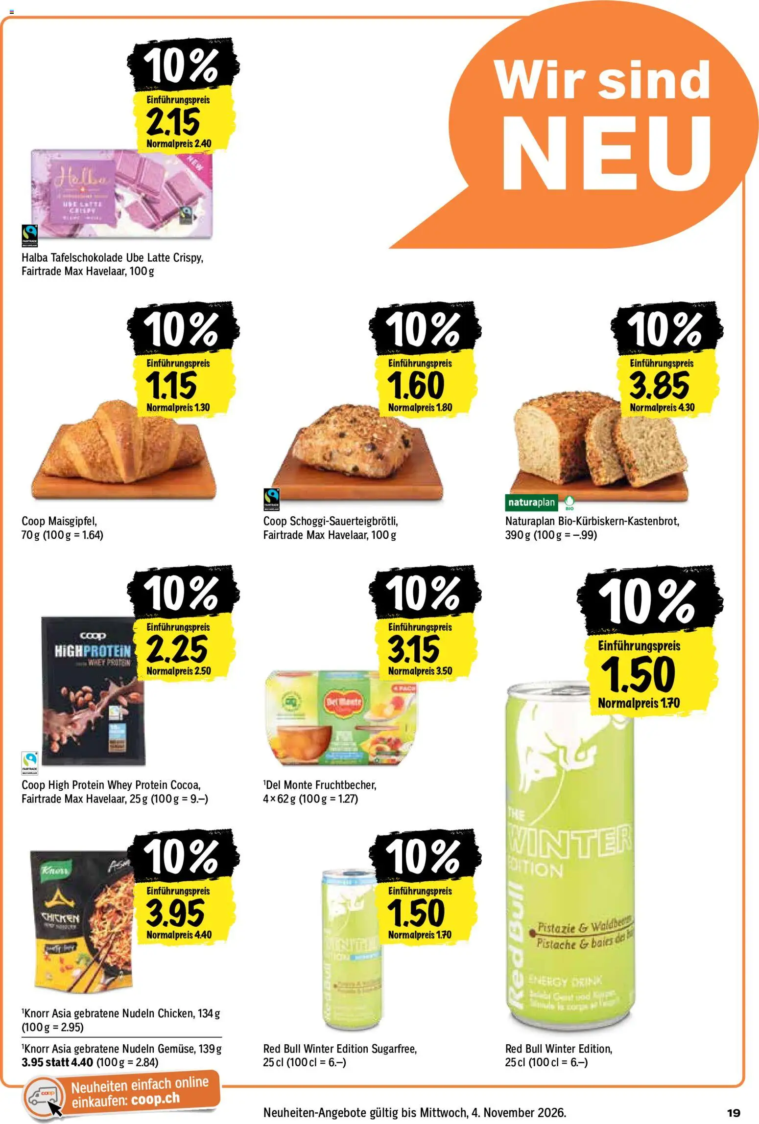 Coop aktionen Prospekt in Schweiz