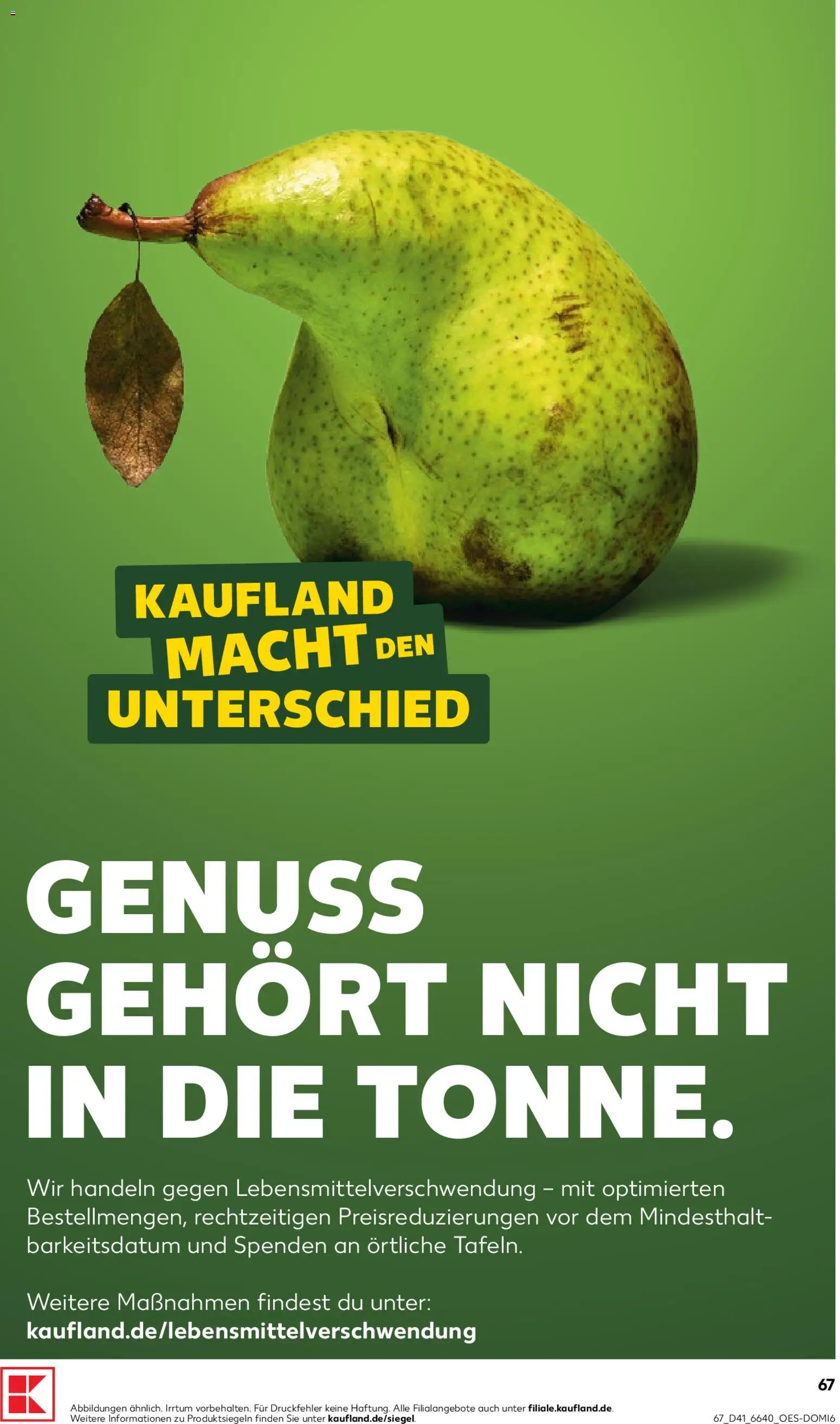 Kaufland Prospekt Prospekt in Deutschland
