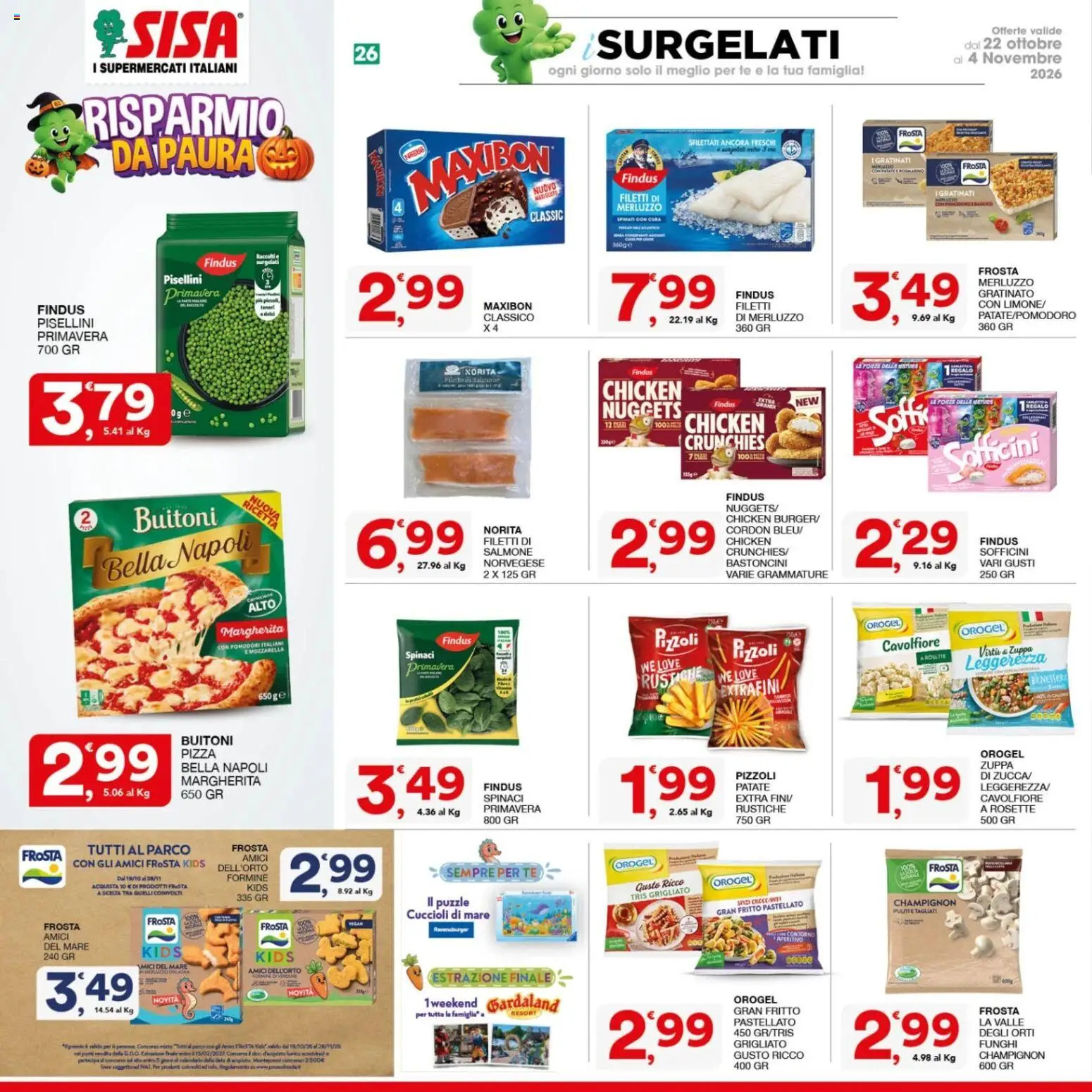 SISA volantino Volantino in Italy