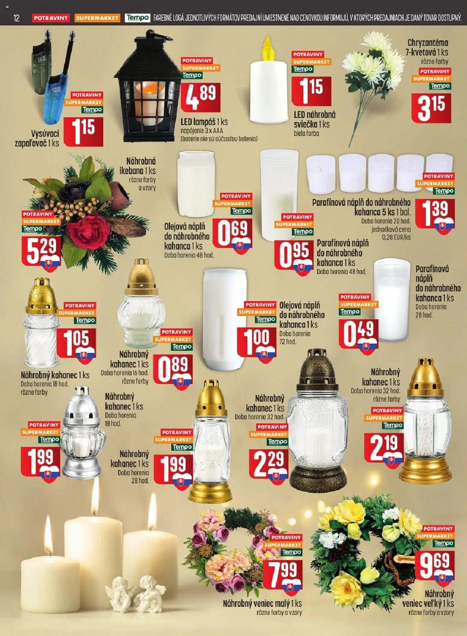 COOP Jednota leták Leták in Slovensko