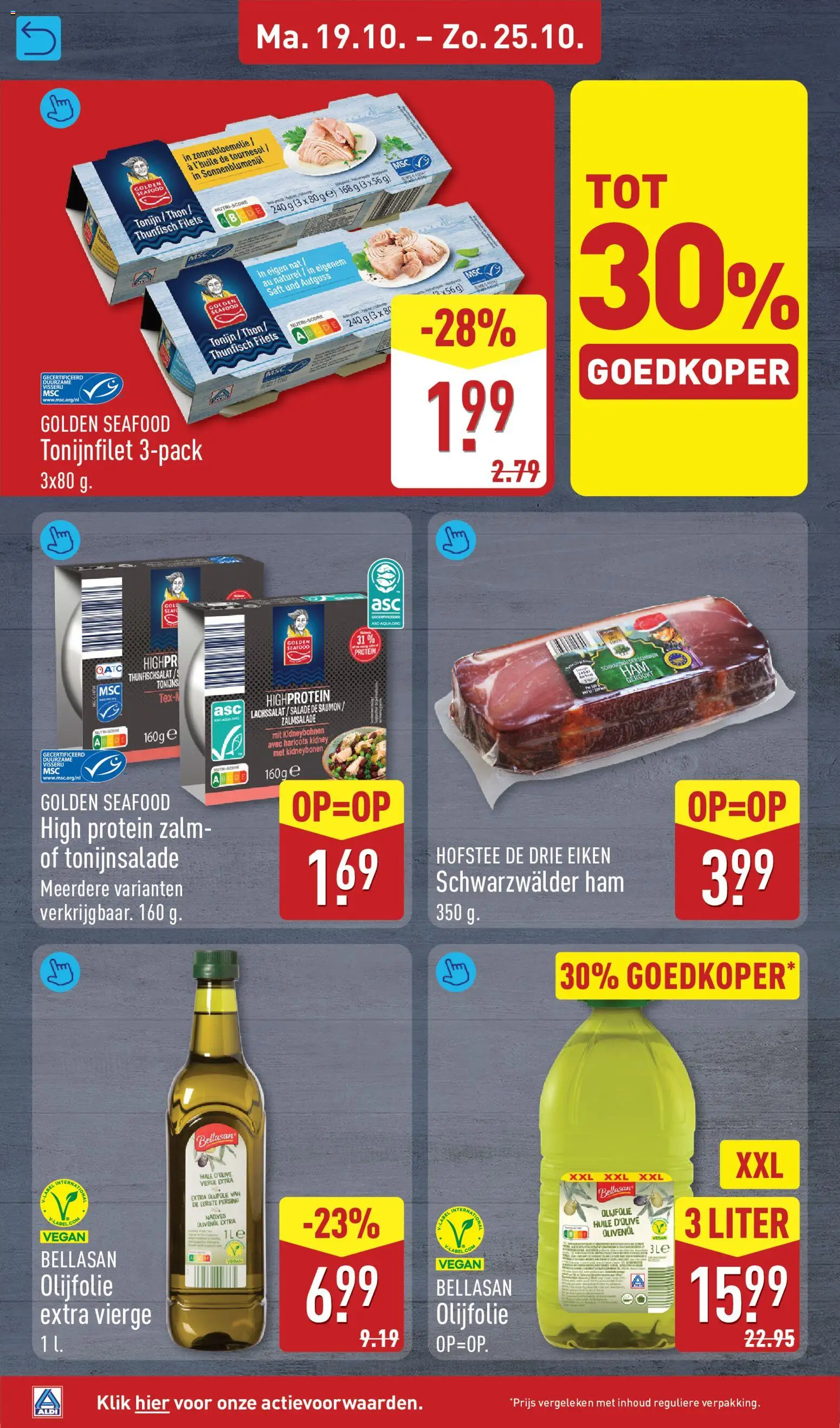 Aldi folder Folder in Nederland