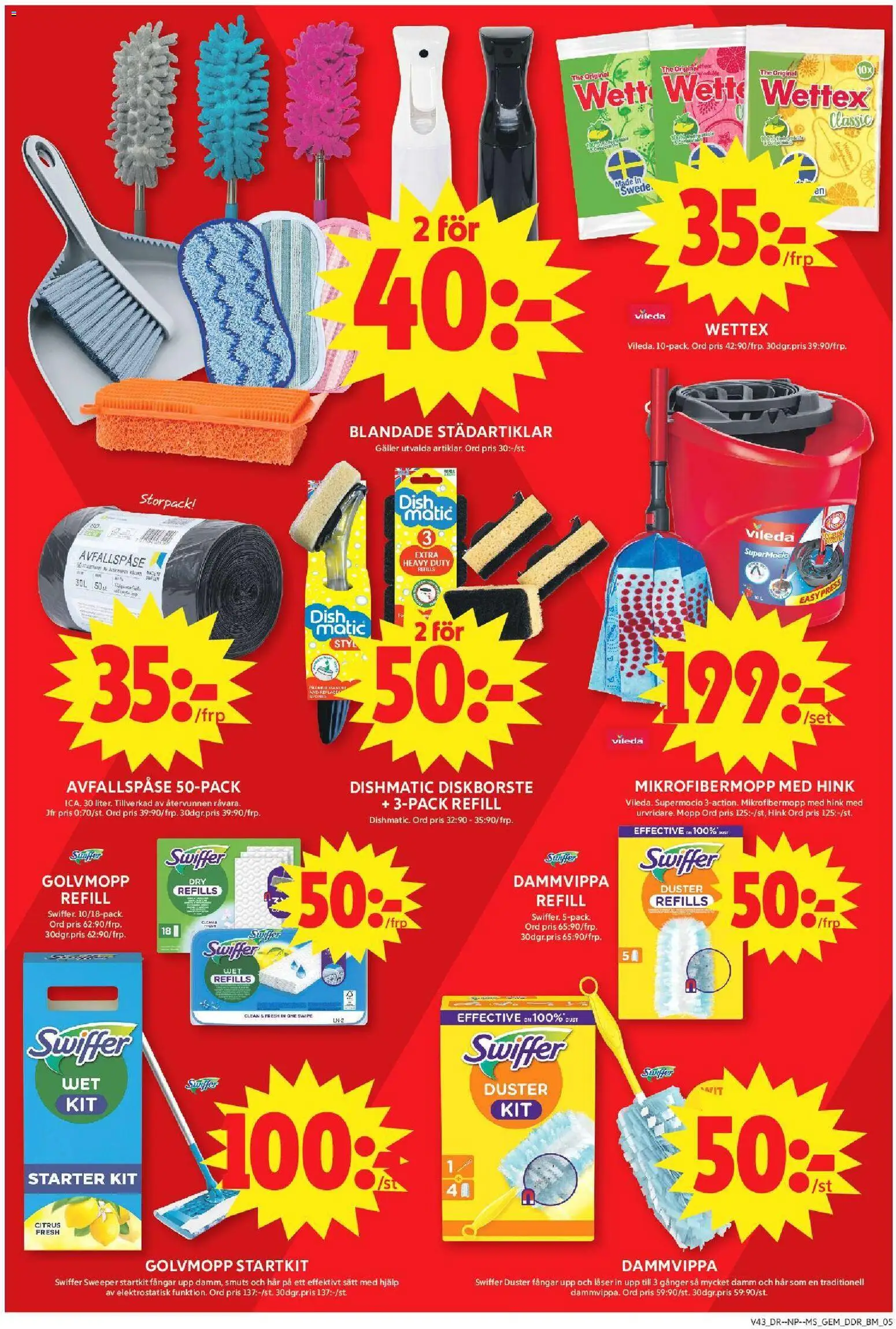 ICA Maxi erbjudanden Reklamblad in Sverige