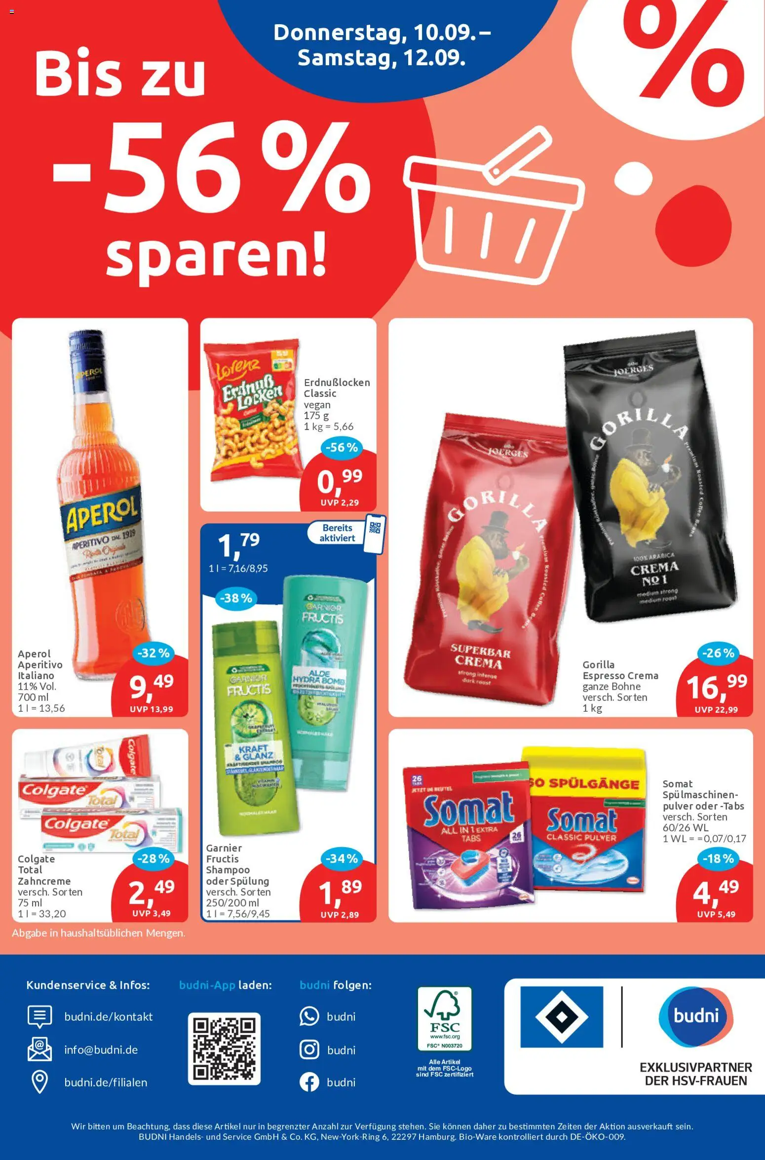 Budni Prospekt Prospekt in Deutschland