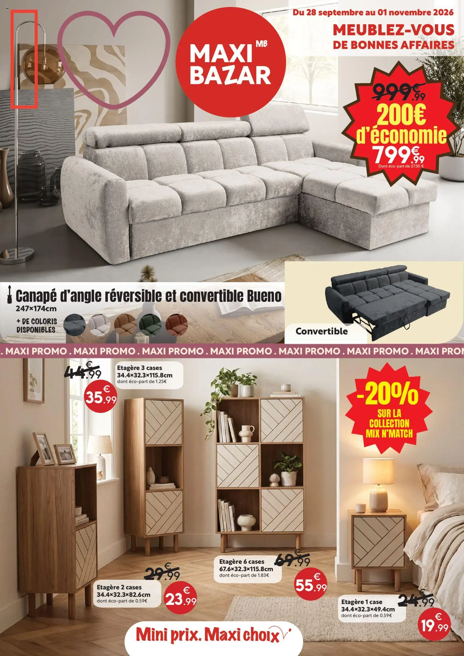 Maxi Bazar catalogue Catalogue in France