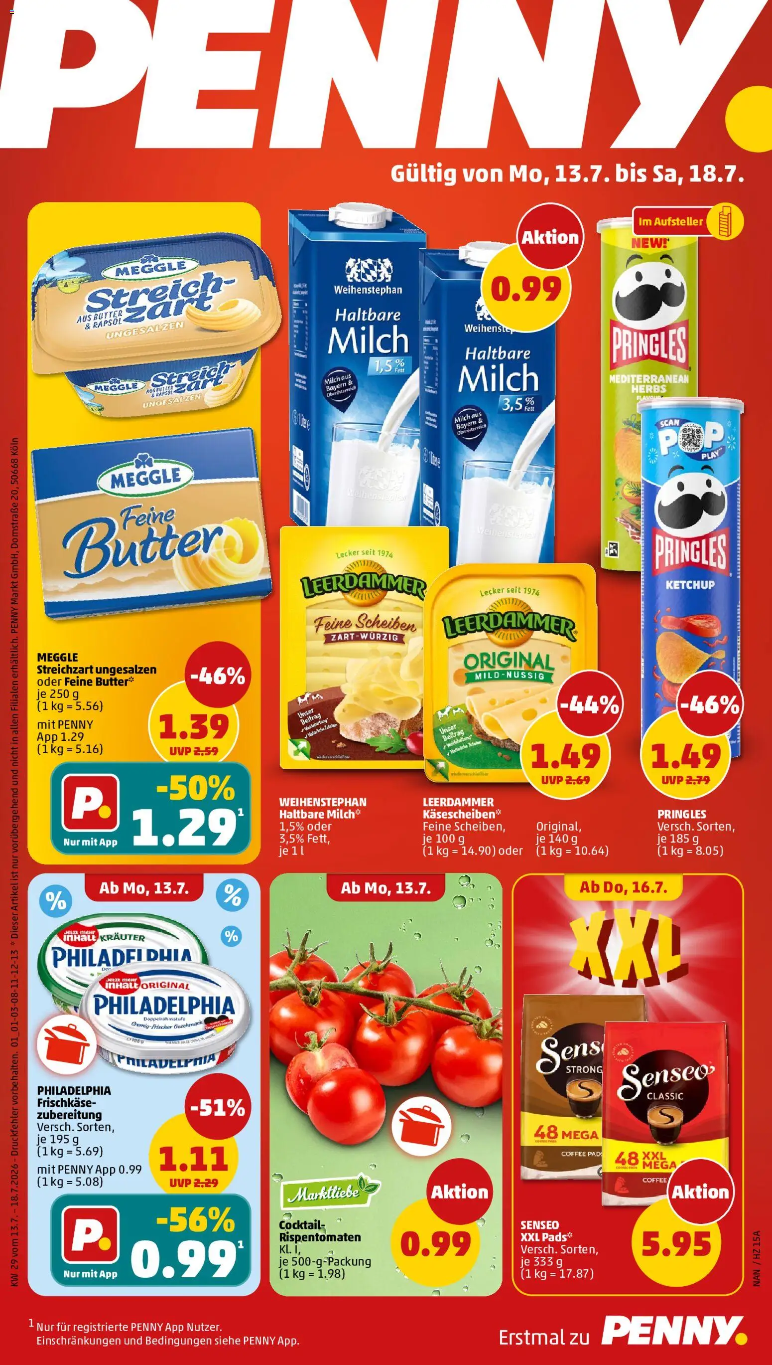 Penny Prospekt | 13.07.2026 | Wie erhält man einen begrenzten Rabatt? | Deutschland